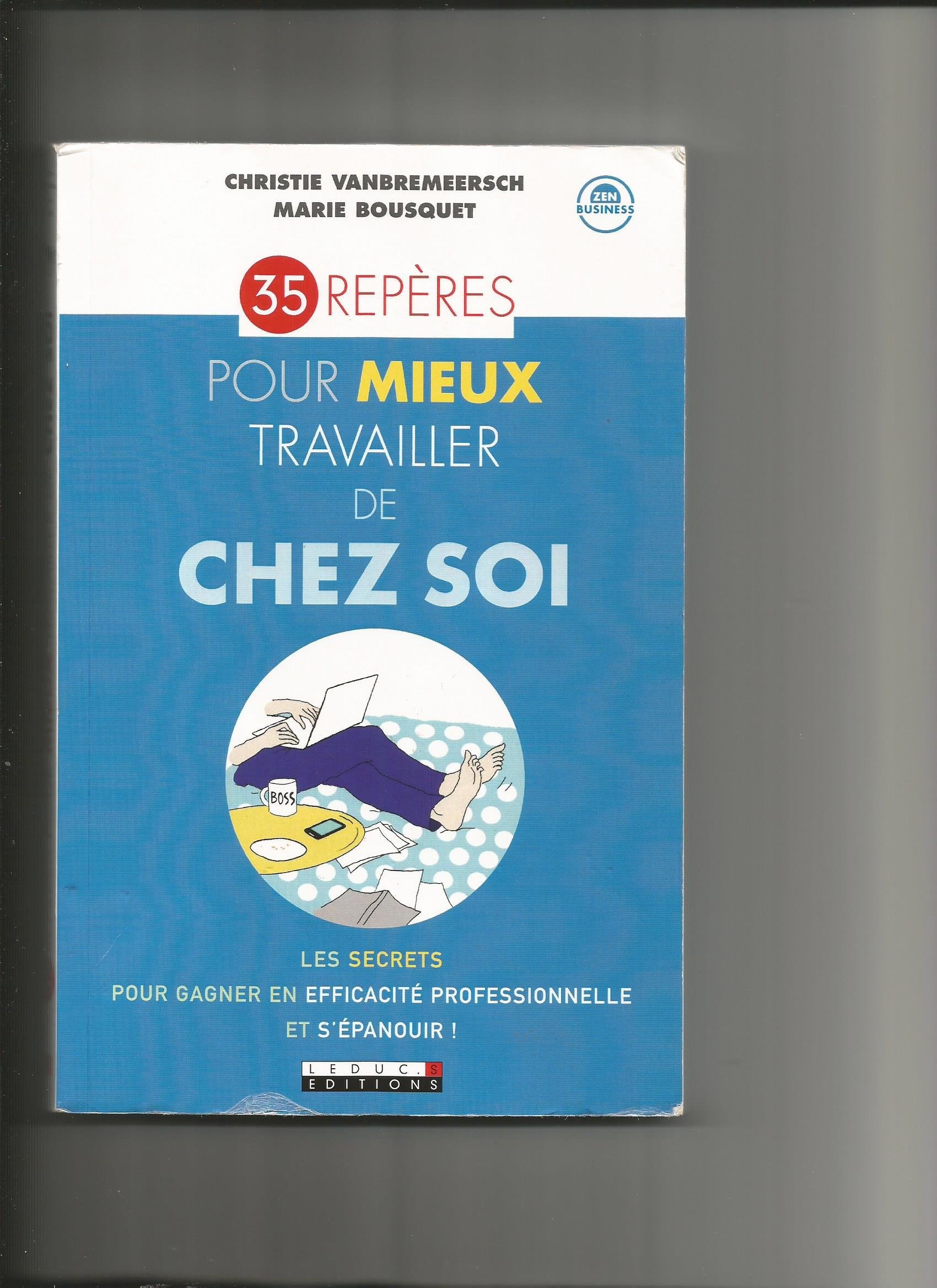 35 repères pour mieux travailler de chez soi 9782848995274