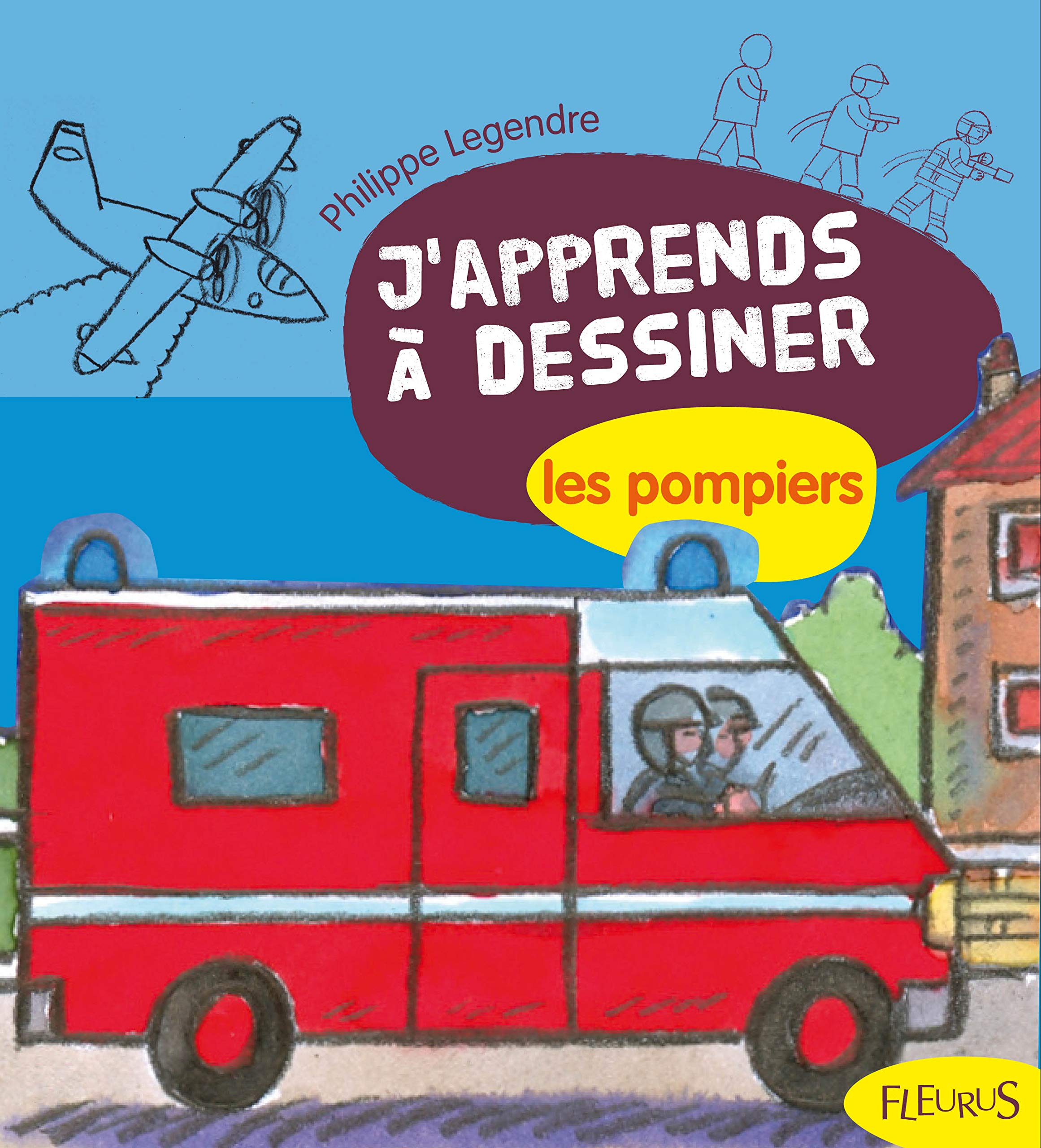 J'apprends à dessiner les pompiers 9782215110330