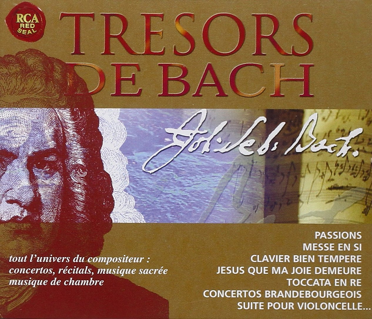 Trésors de Bach (Coffret 4 CD) 0743218404627
