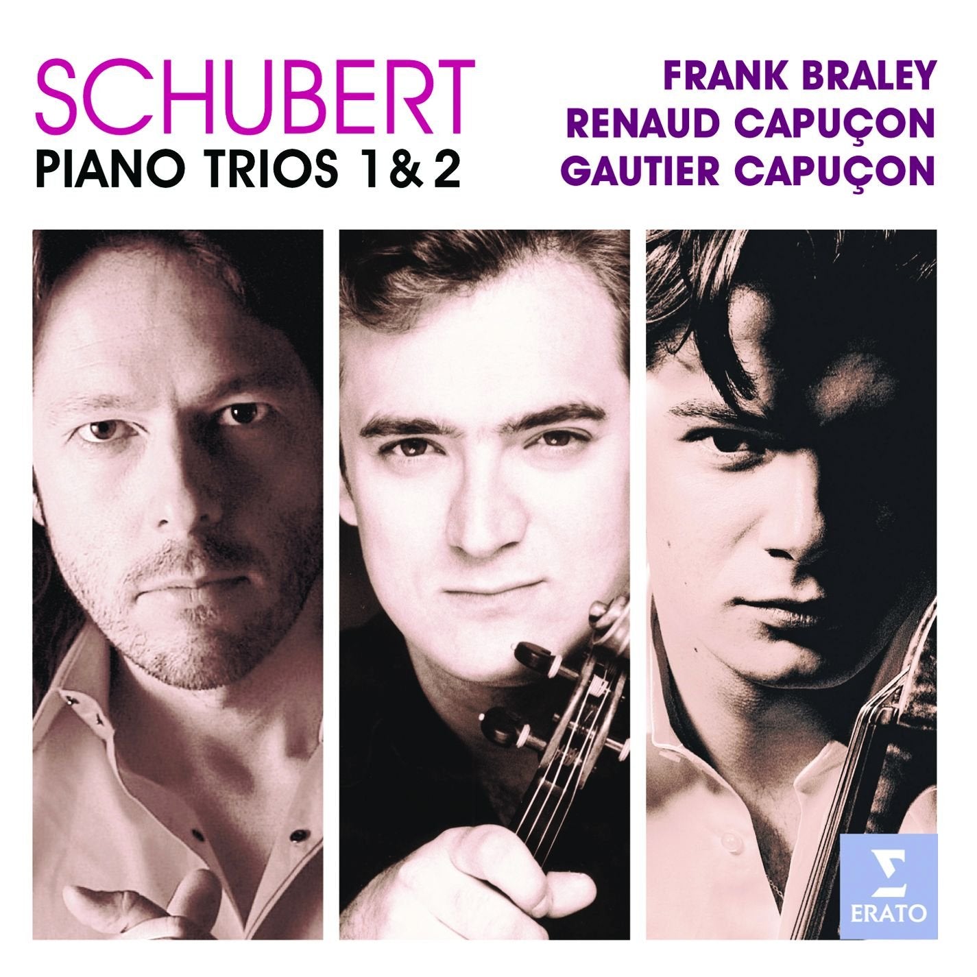 Schubert : Trios pour violon, violoncelle et piano n° 1, op. 99 et n°2, op. 100 - Sonatensatz - Notturno 0094636547626