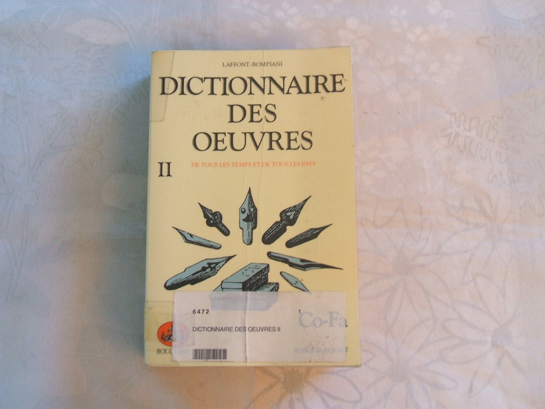 DICT DES OEUVRES T2 9782221501160