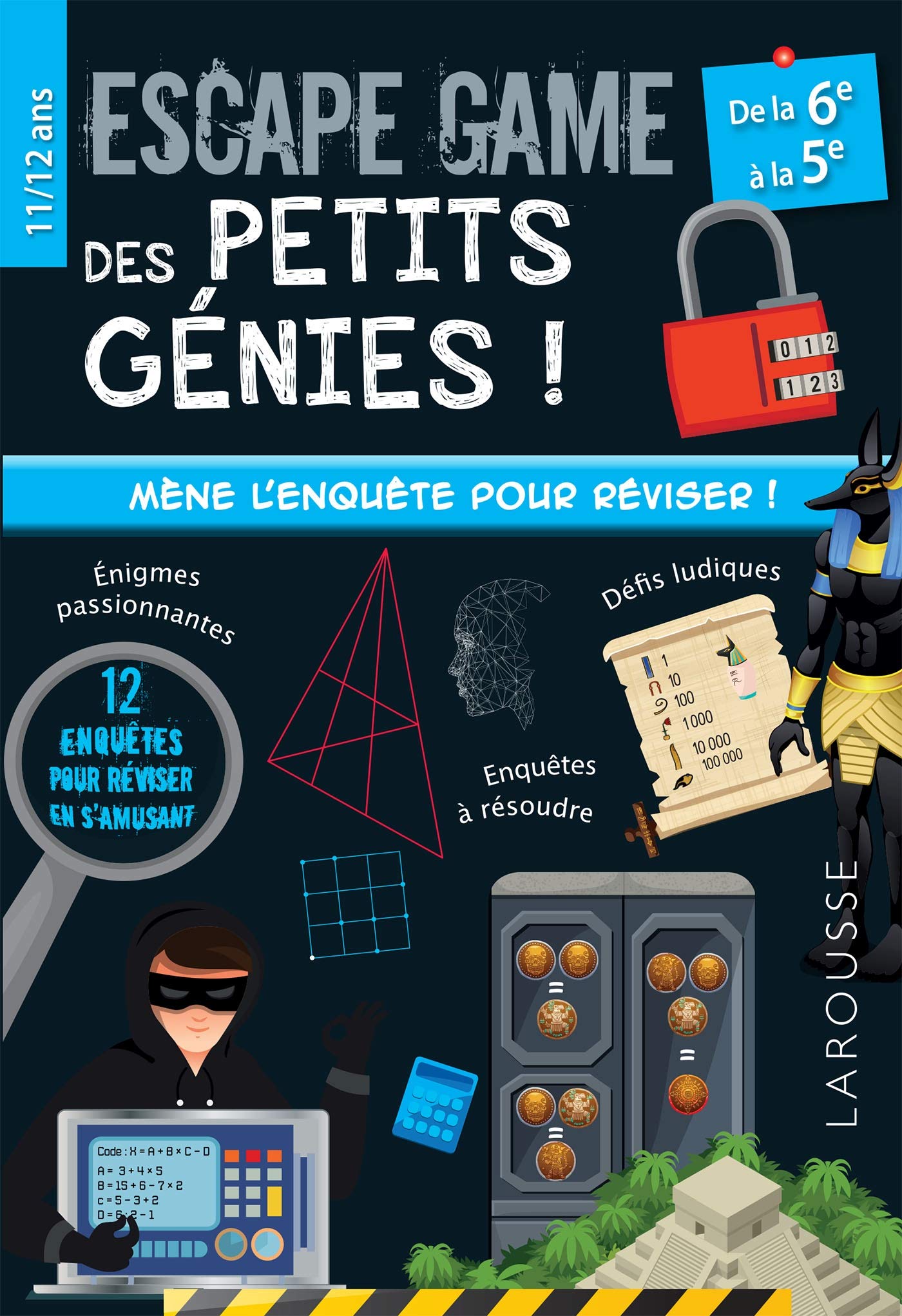 Escape game des petits génies 6e-5e 9782035981080