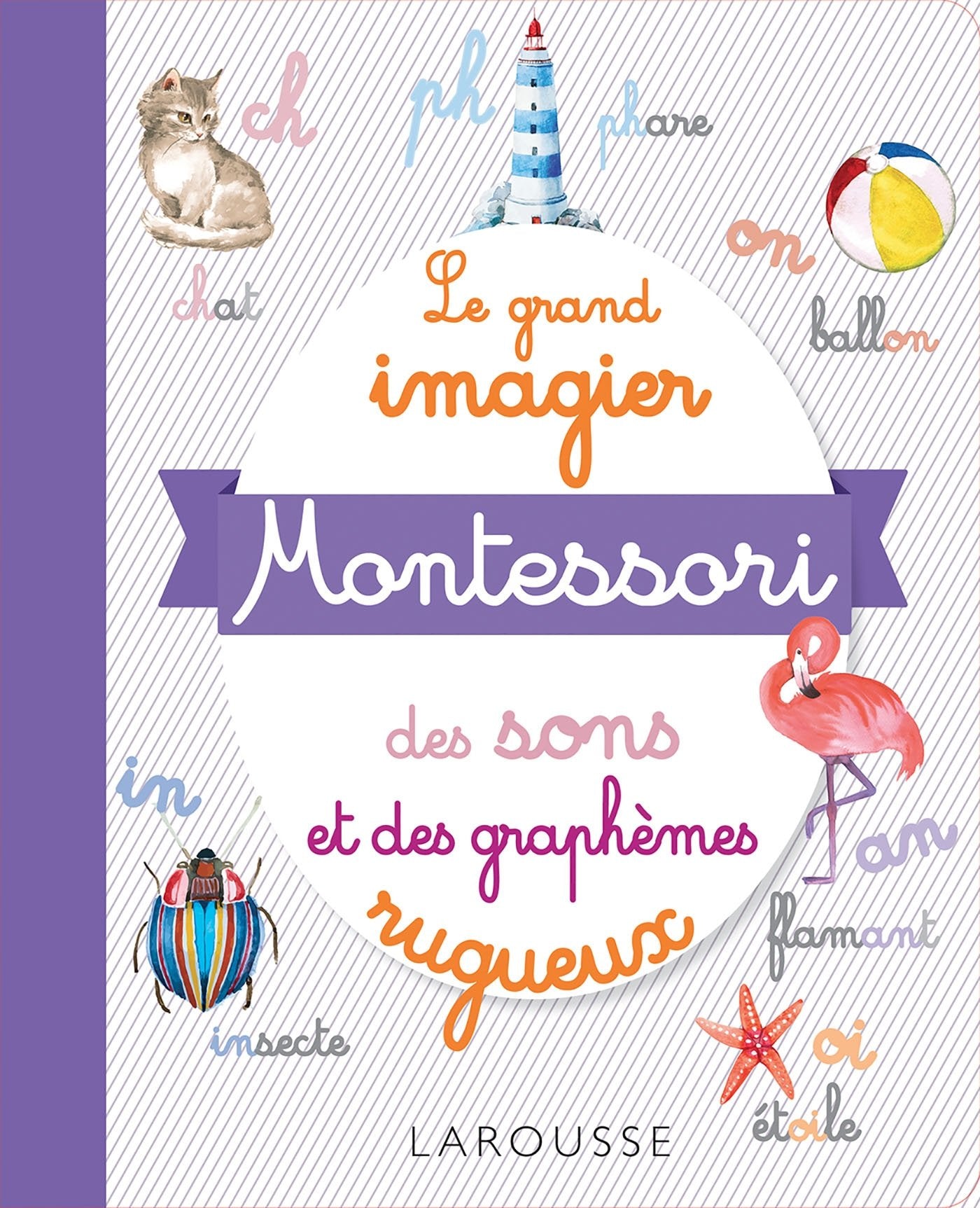Le grand imagier Montessori des sons et des graphèmes rugueux 9782035944504