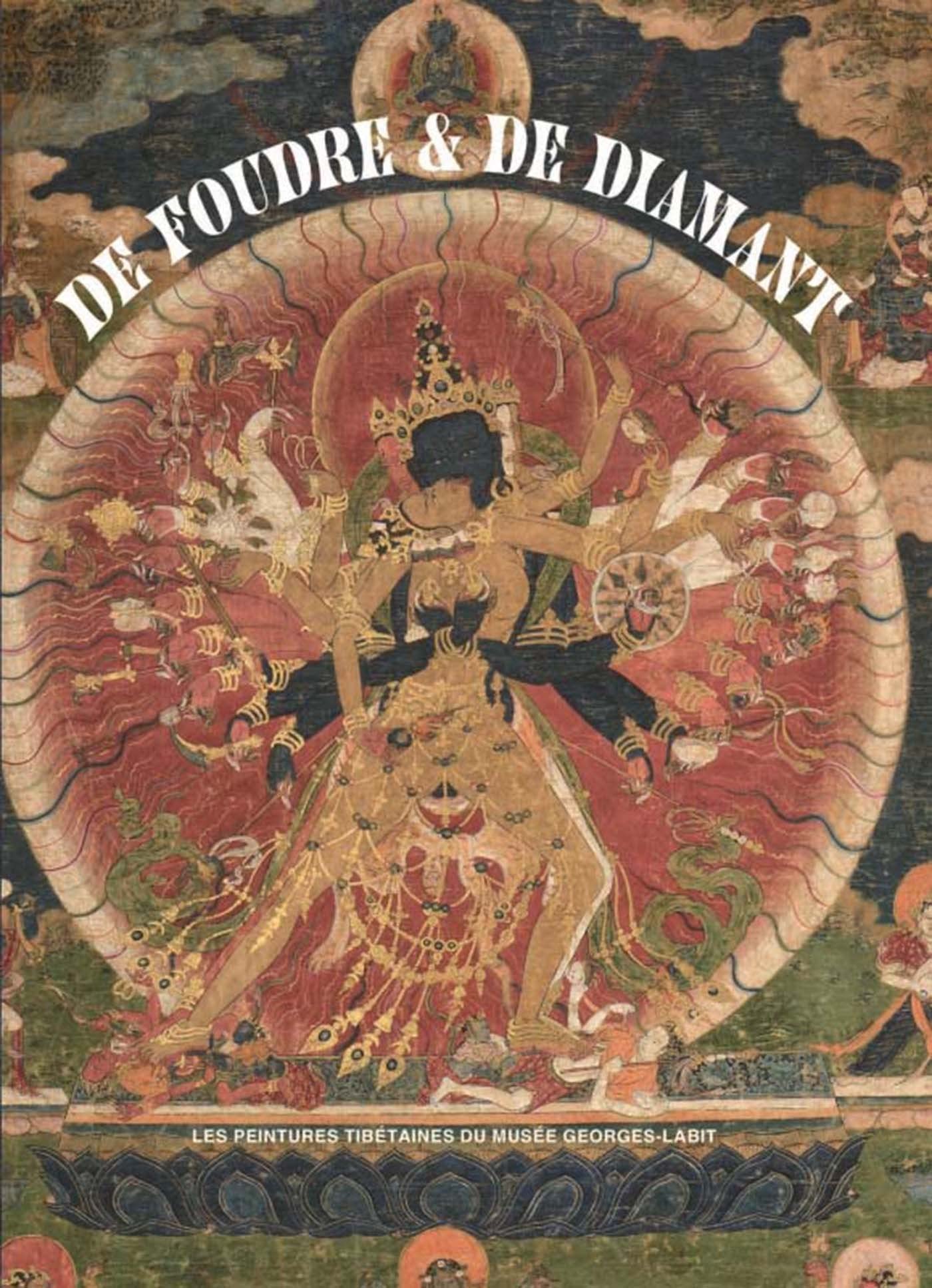 De foudre et de diamant les peintures tibétaines du musée georges labit 9782359061833