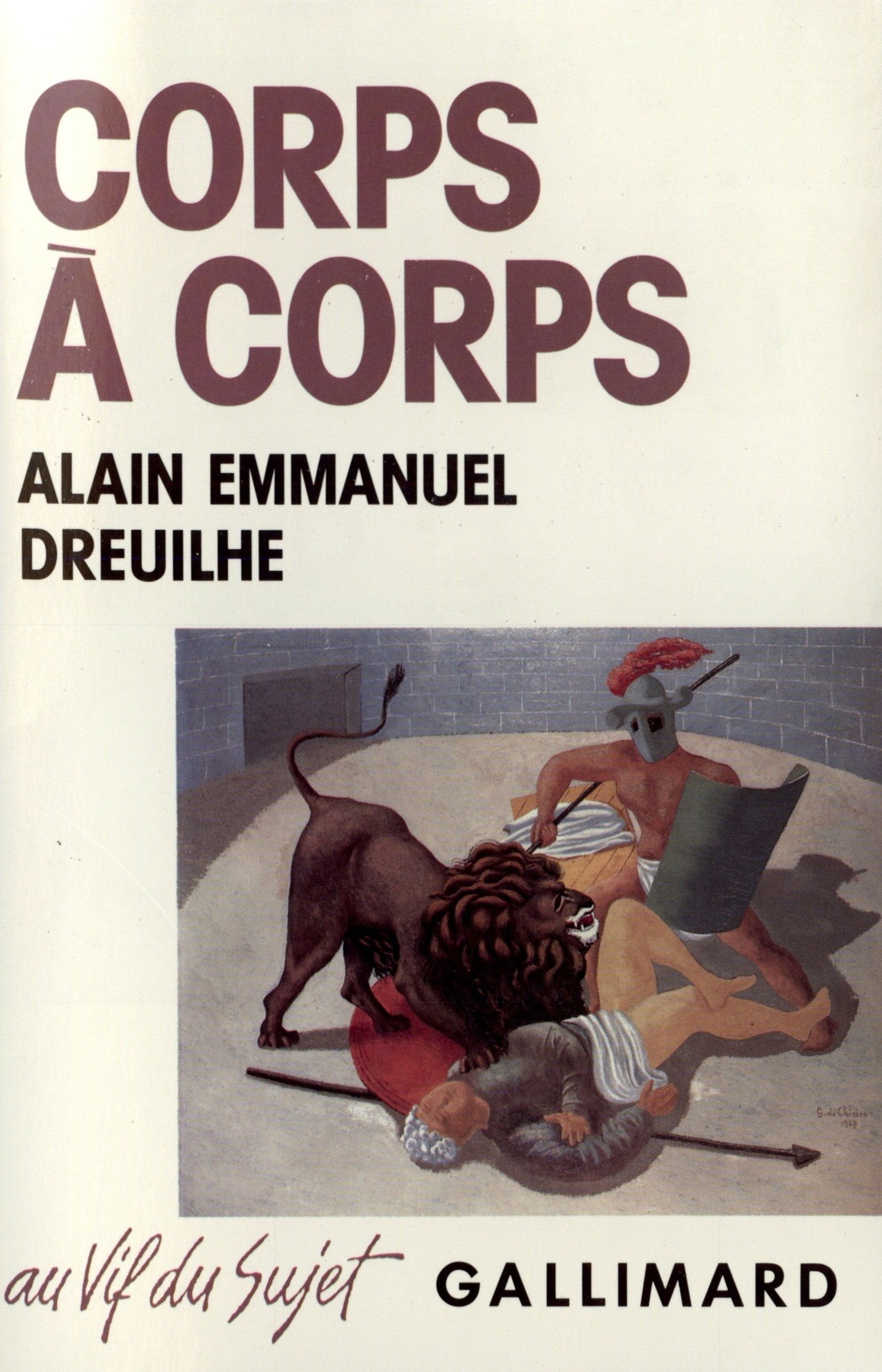 Corps à corps: Journal de SIDA 9782070711956