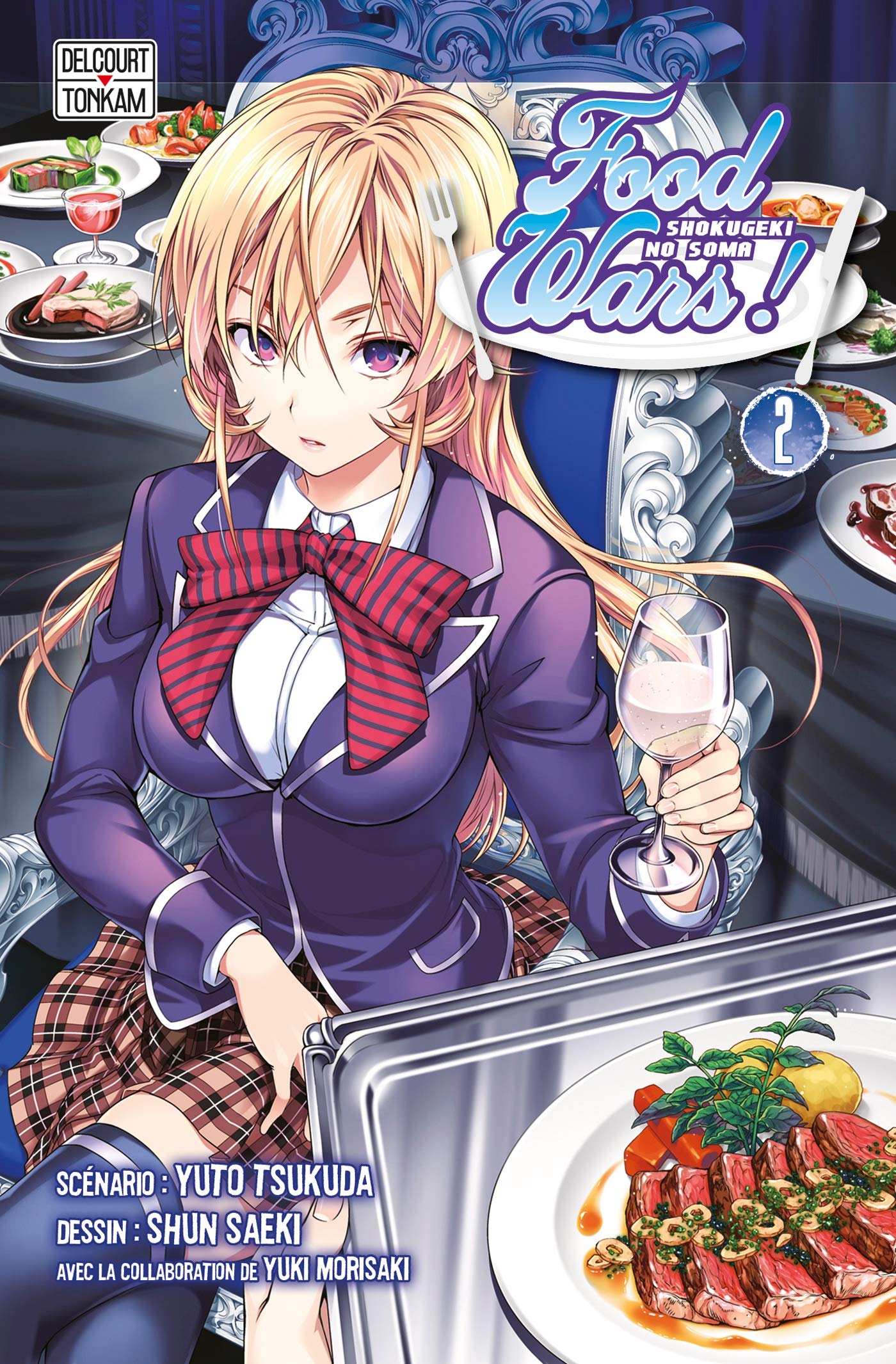 Food wars ! T02 9782756061870