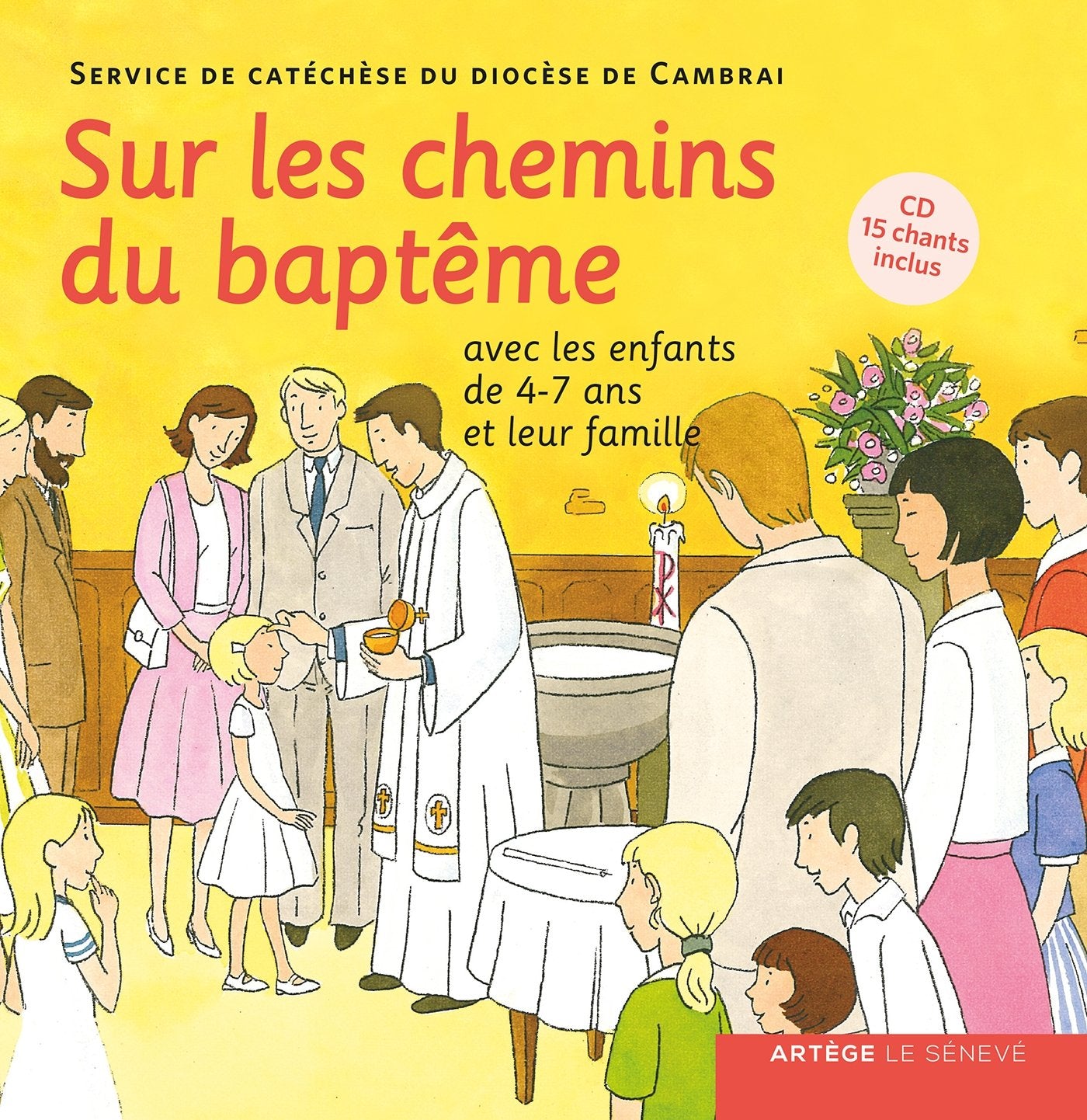 Sur les chemins du baptême - enfant 4-7 ans 9782357700512