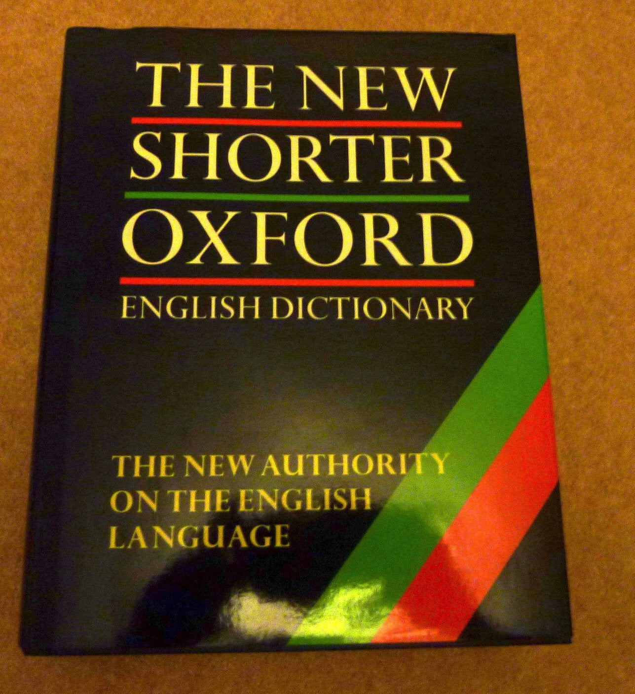 The New Shorter Oxford 2 Volumes 9780198611349