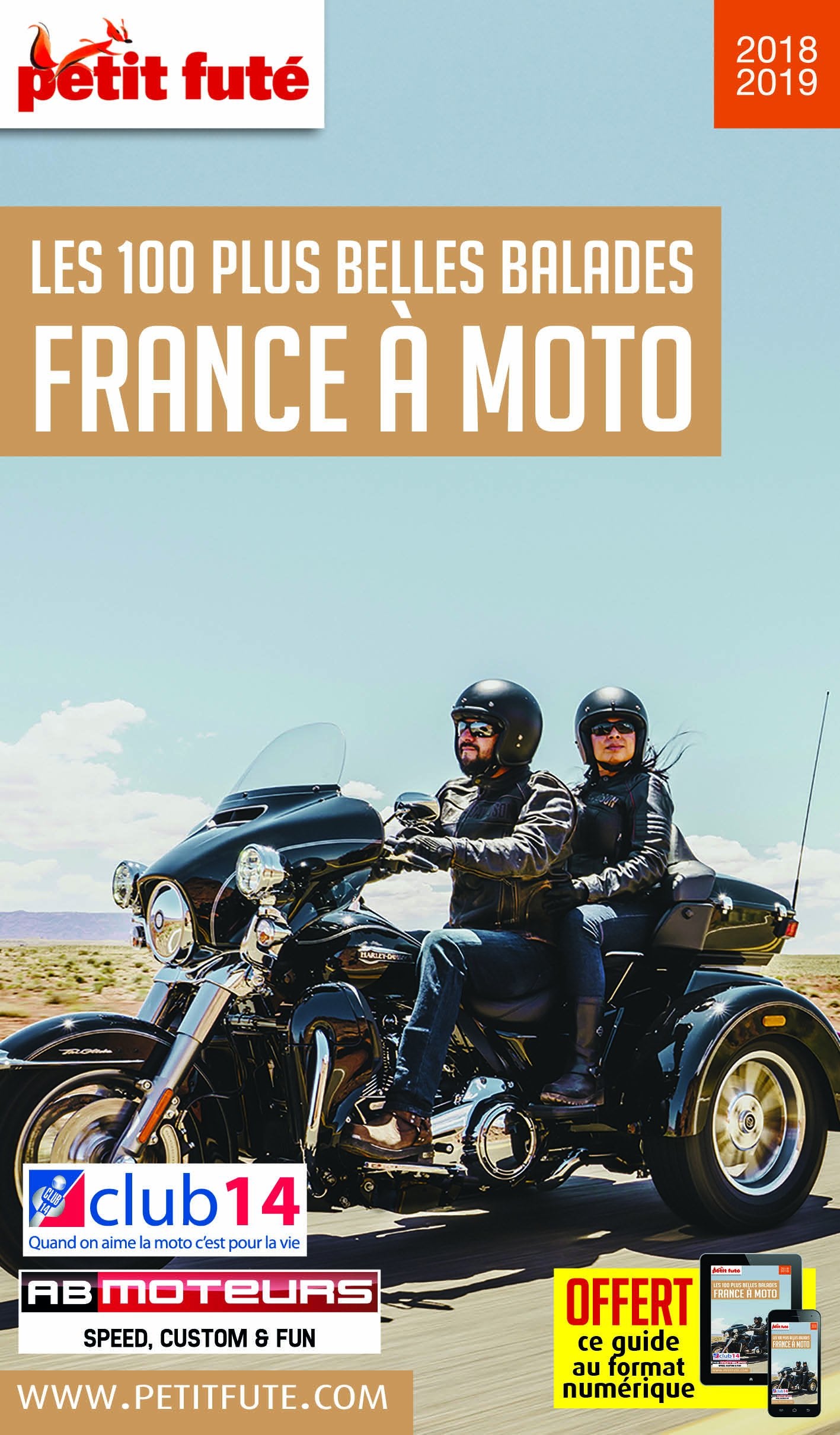 Guide France à moto 2018 Petit Futé 9791033184034