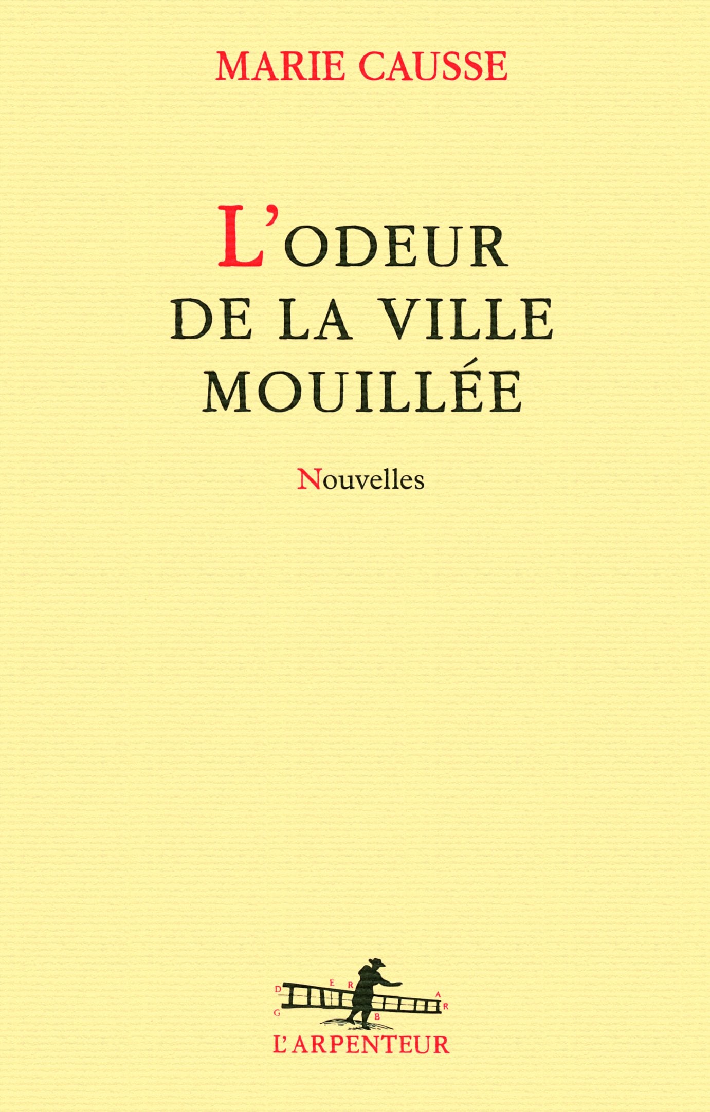 L'odeur de la ville mouillée 9782070137848