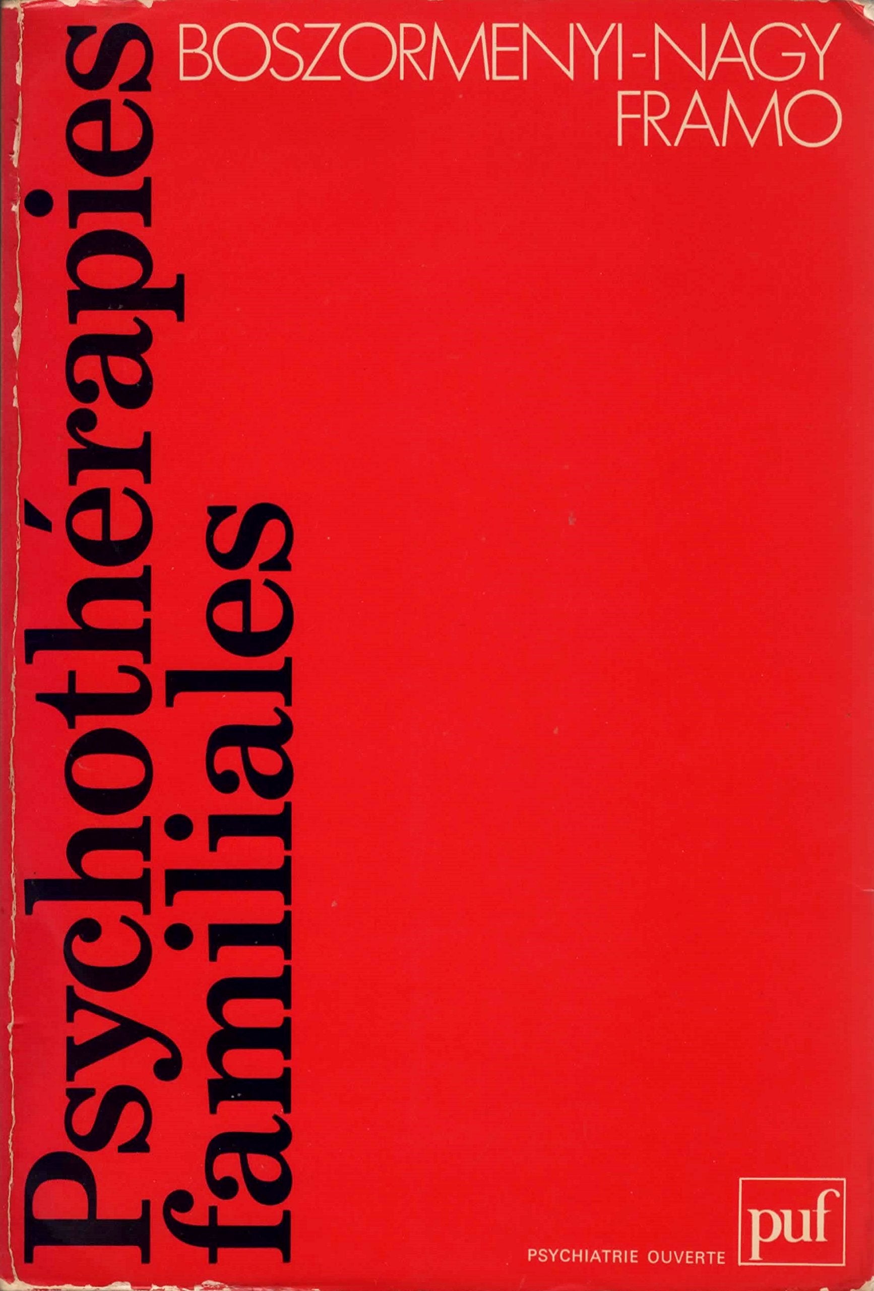 Psychotherapies Familiales 9782130363798