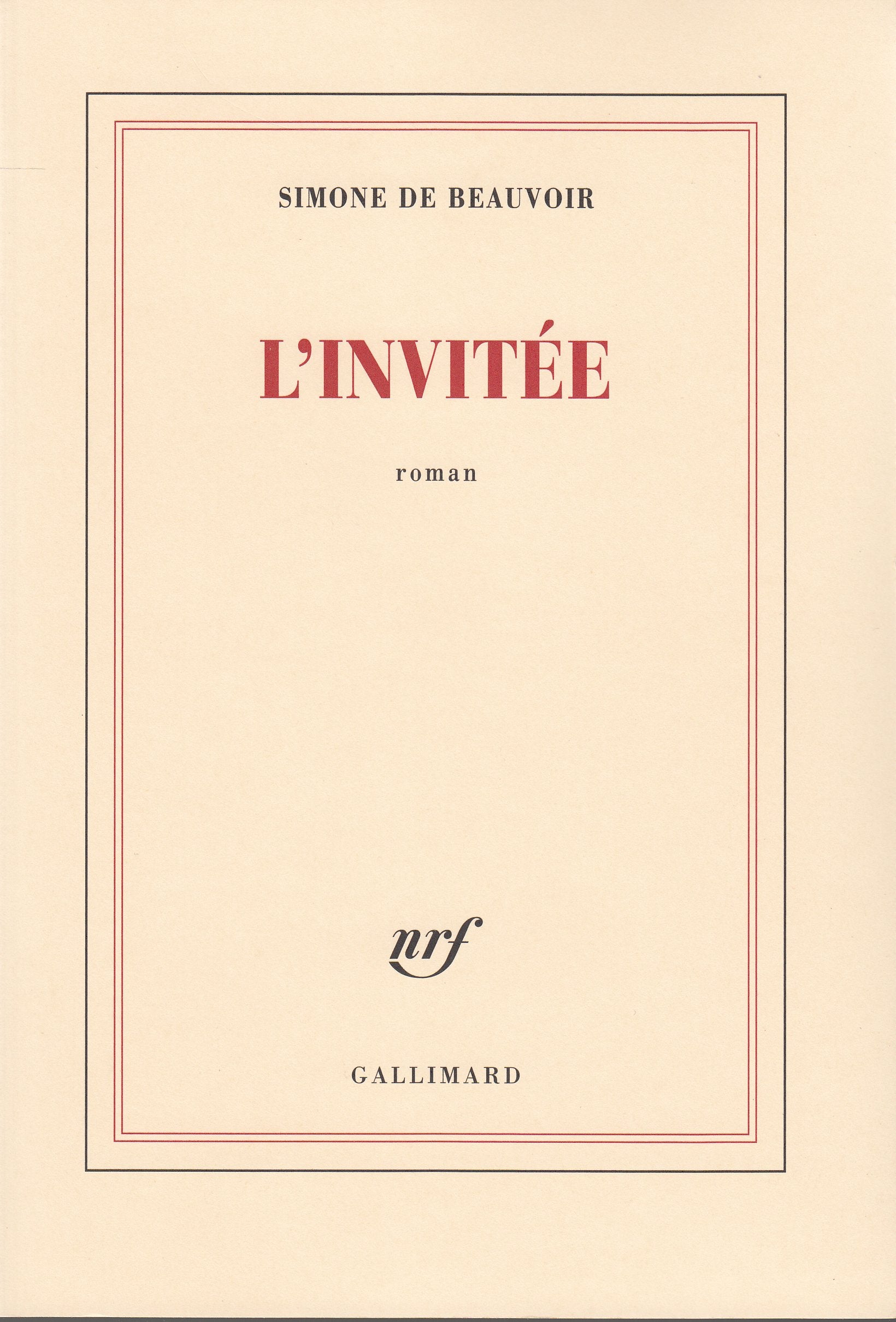L'Invitée 9782070205073