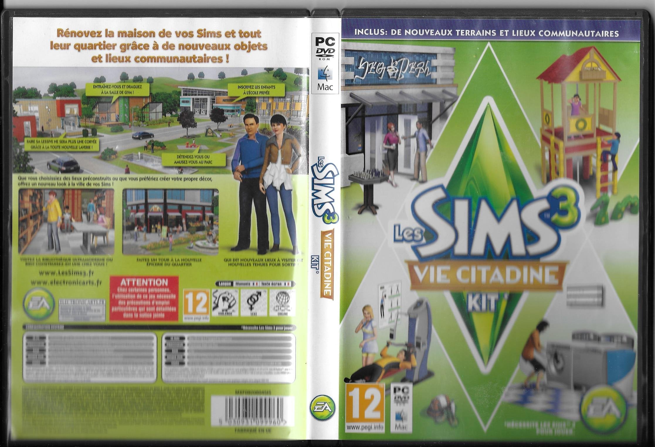 Les Sims 3: vie citadine 5030931099960