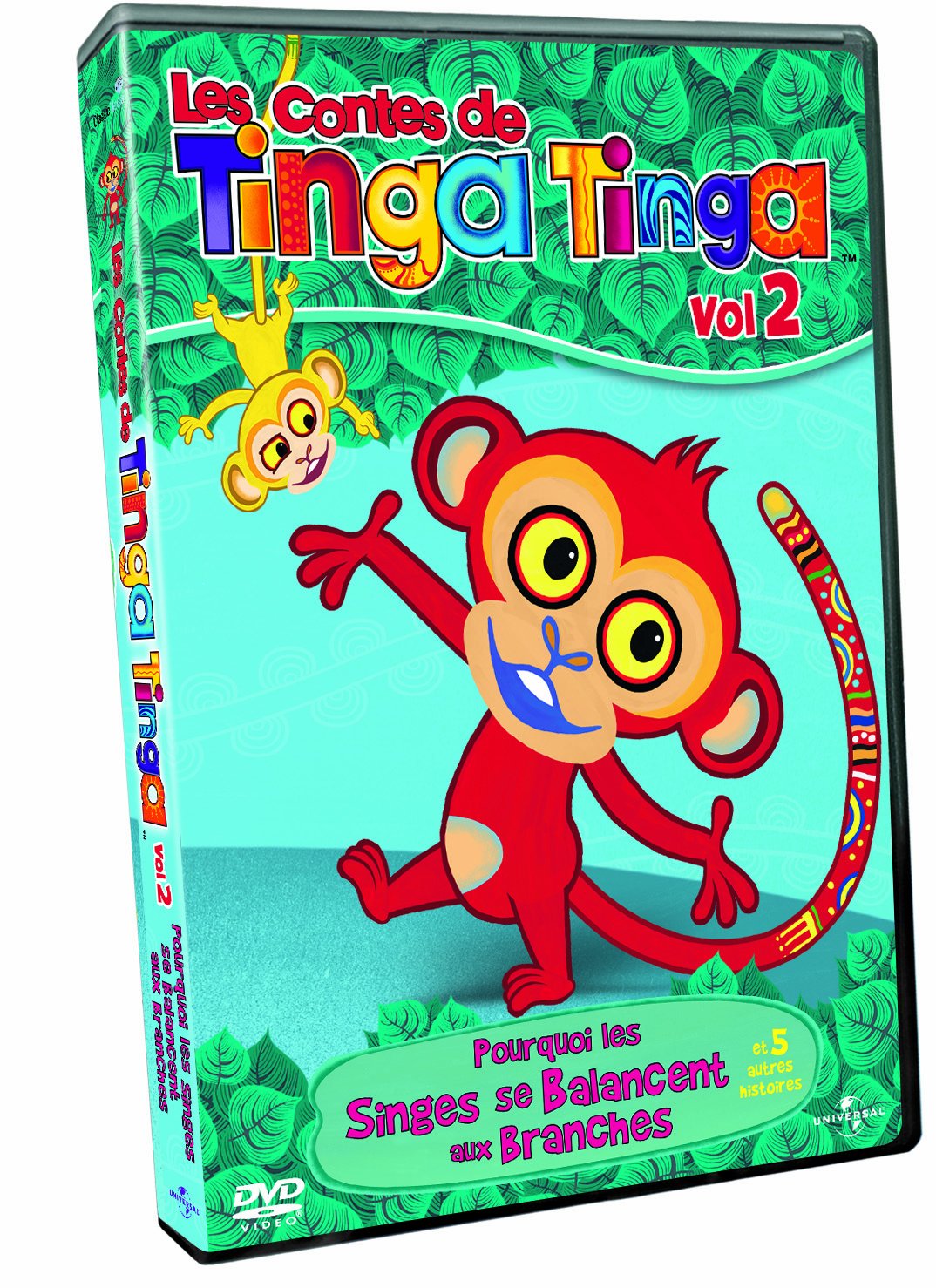 Les Contes Tinga-Volume 2-Pourquoi Les singes se balancent-Ils aux Arbres 5050582912357