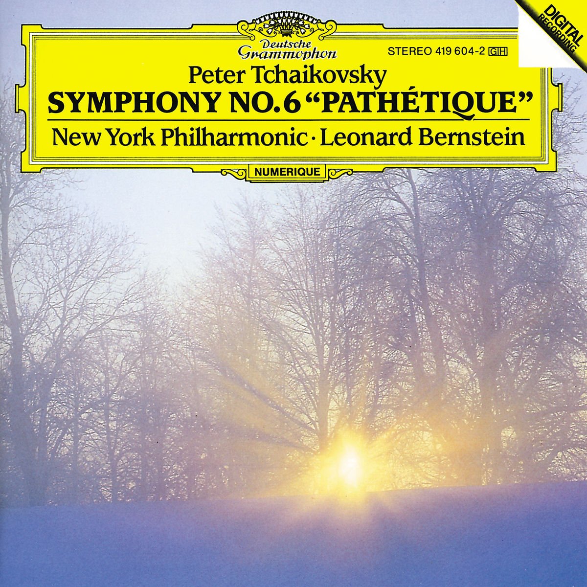 TCHAIKOVSKY : Symphonie No.6 (Pathétique) 0028941960429