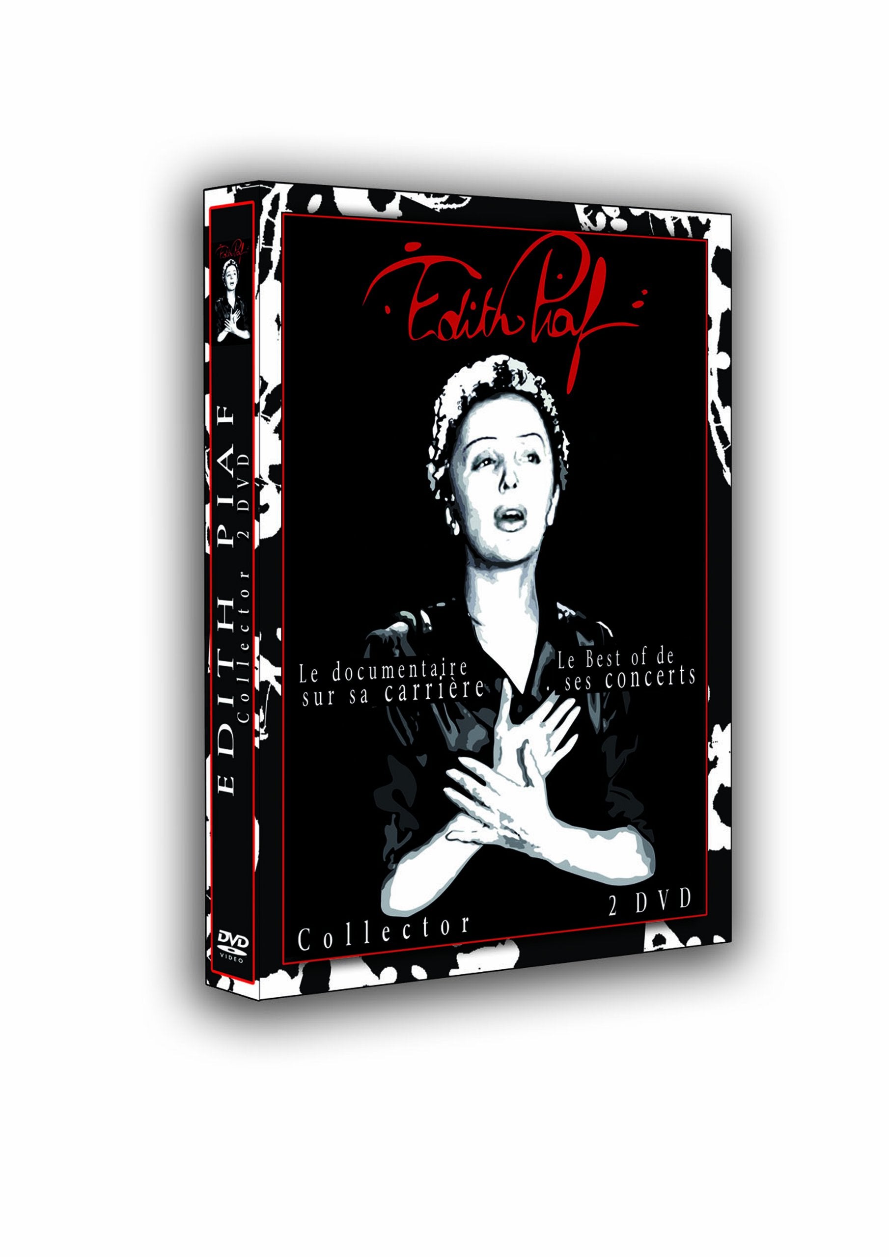 Edith Piaf : Les best of de ses concerts - Le documentaire sur sa carrière (Double DVD collector) 3760121790866