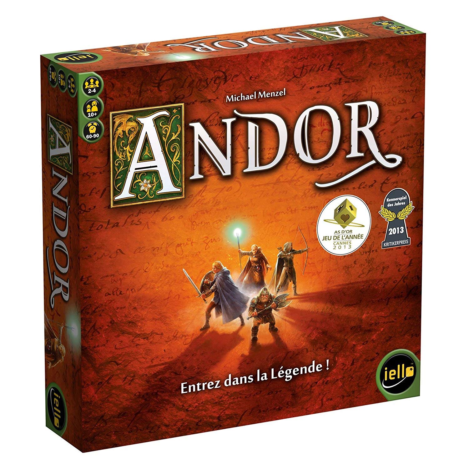 IELLO - 51070 - Jeu De Plateau - Andor 3760175510700