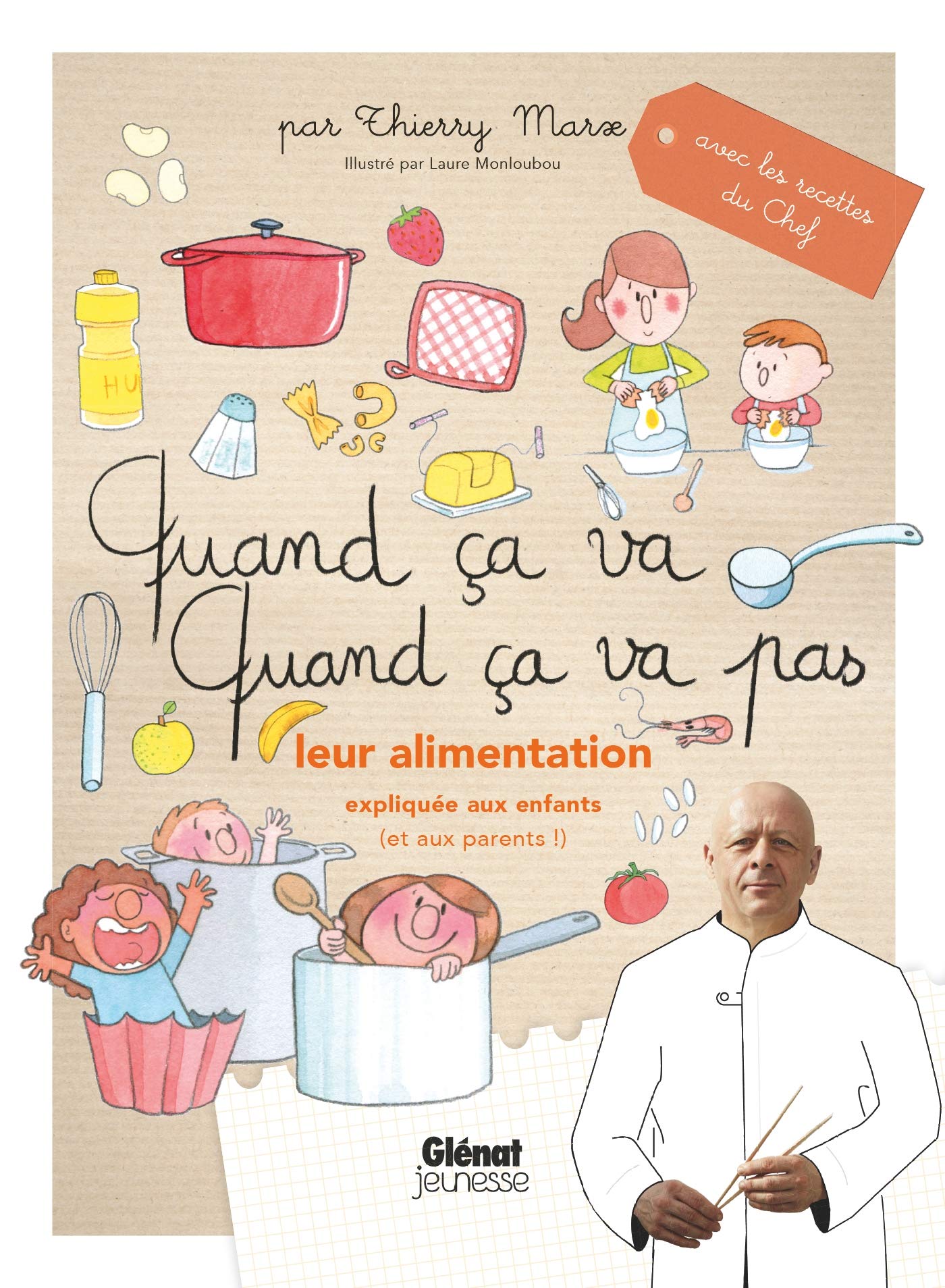Quand ça va quand ça va pas - leur alimentation: Leur alimentation expliquée aux enfants (et aux parents) 9782344036457