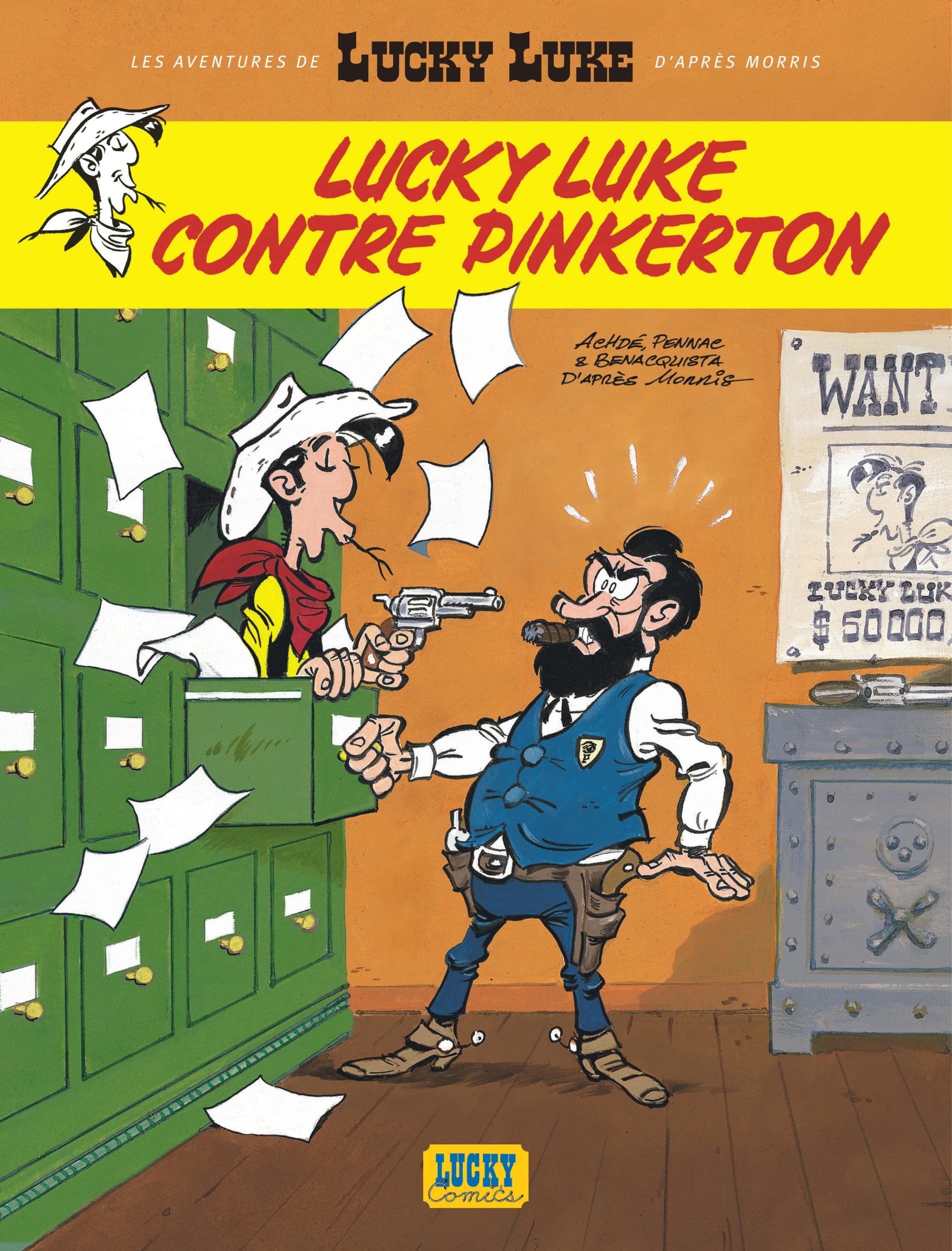 Les Aventures de Lucky Luke d'après Morris - Tome 4 - Lucky Luke contre Pinkerton 9782884712576