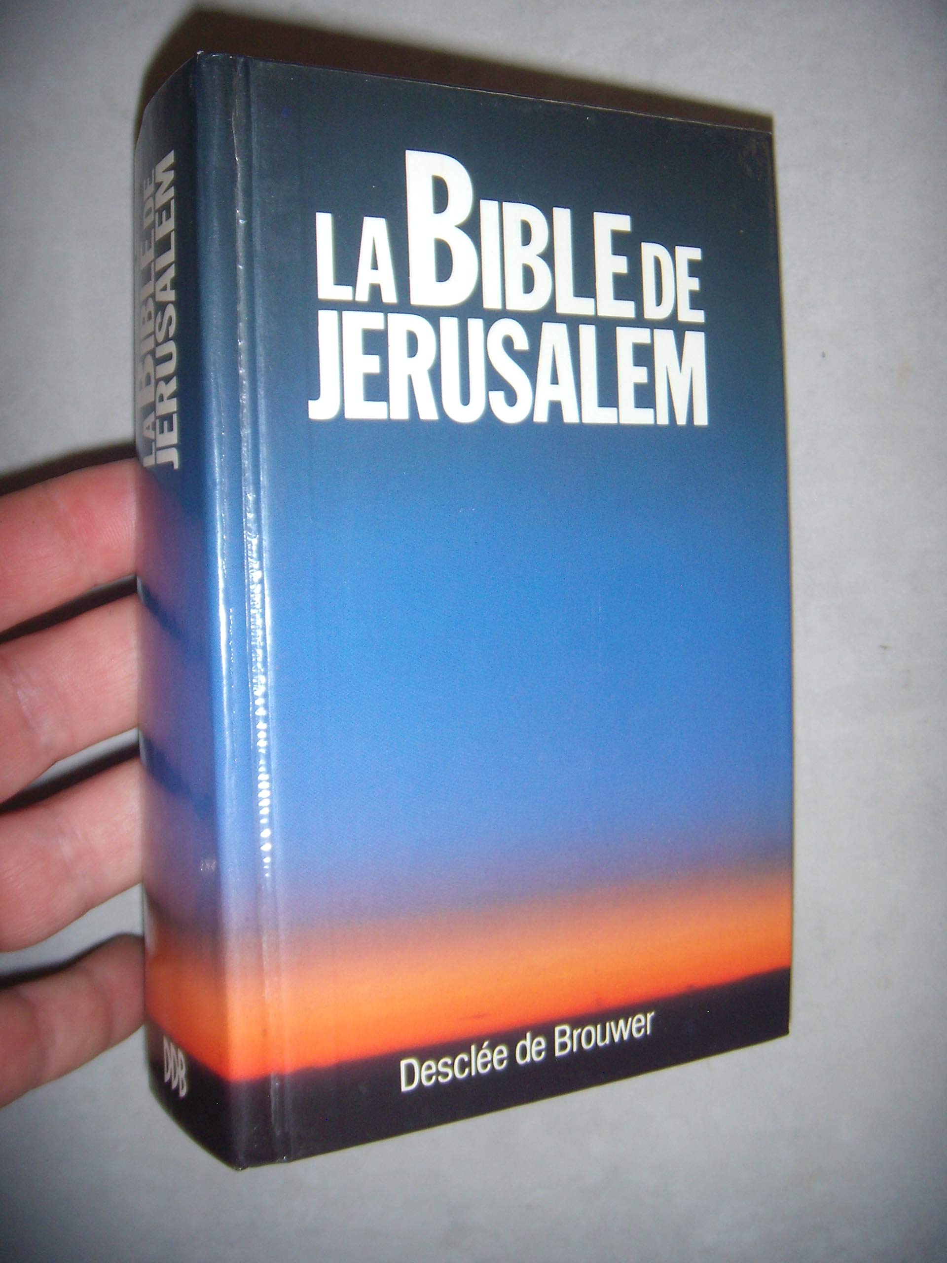 La Bible de Jérusalem (édition économique) 9782220029481
