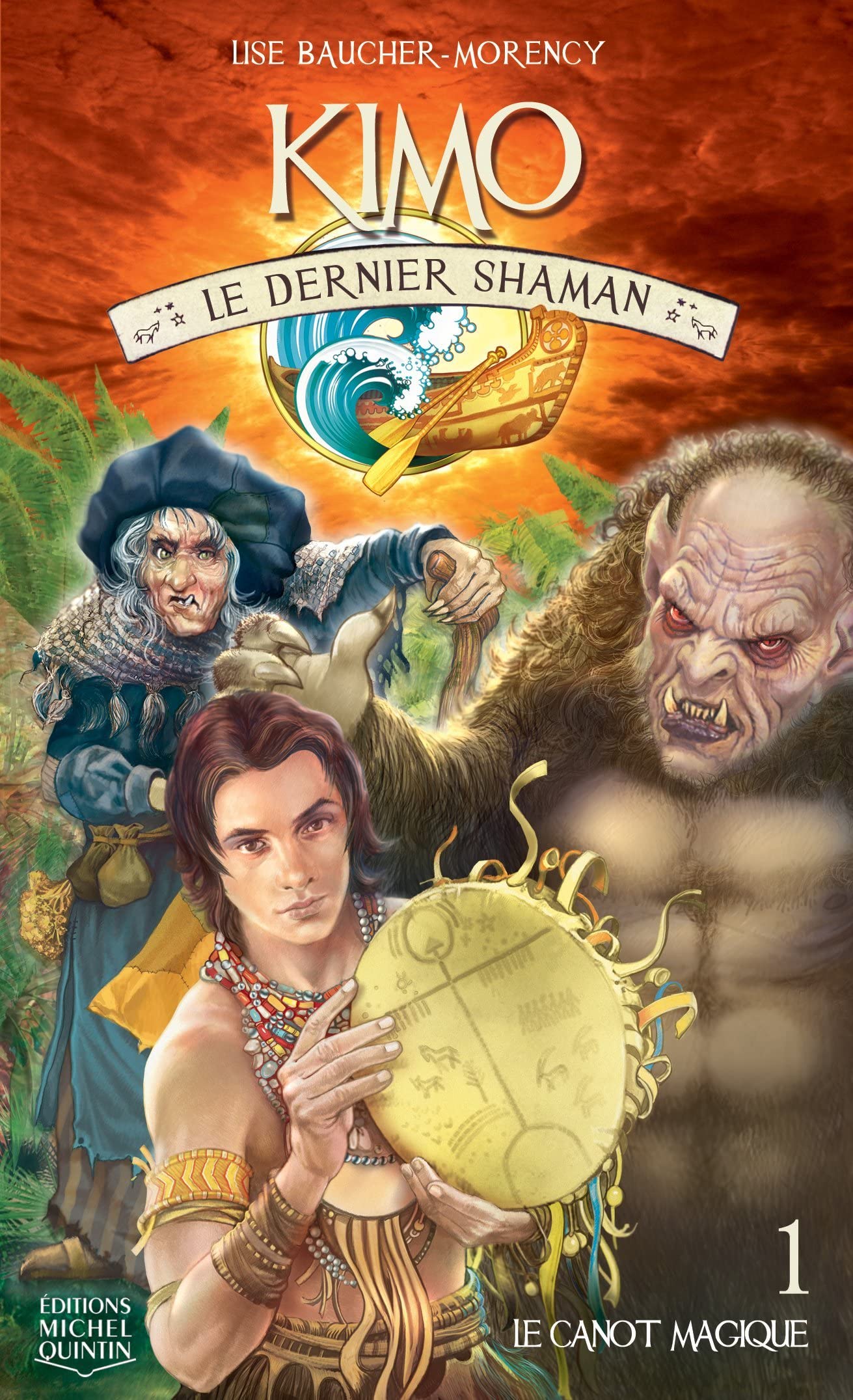 Kimo le dernier shaman - tome 1 Le canot magique 9782894354025