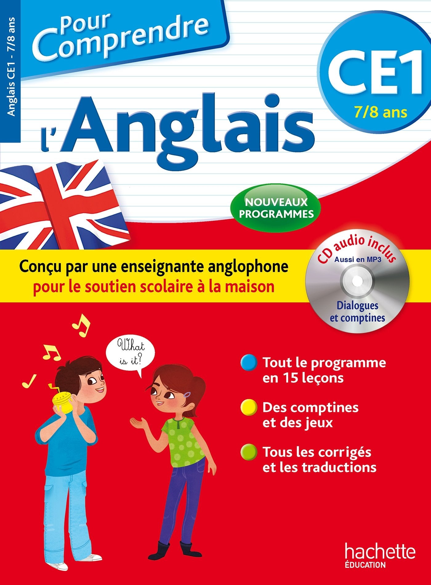 Anglais CE1 - Nouveau programme 2016 9782019104306