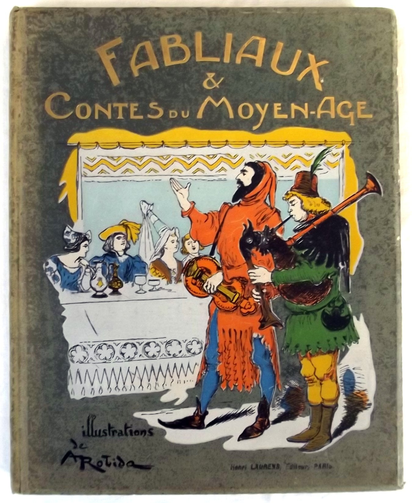 Fabliaux et contes du moyen age. illustrations de a. robida. édition pour la jeunesse précédée d'une introduction de m. l. tarsot. 3665375046236