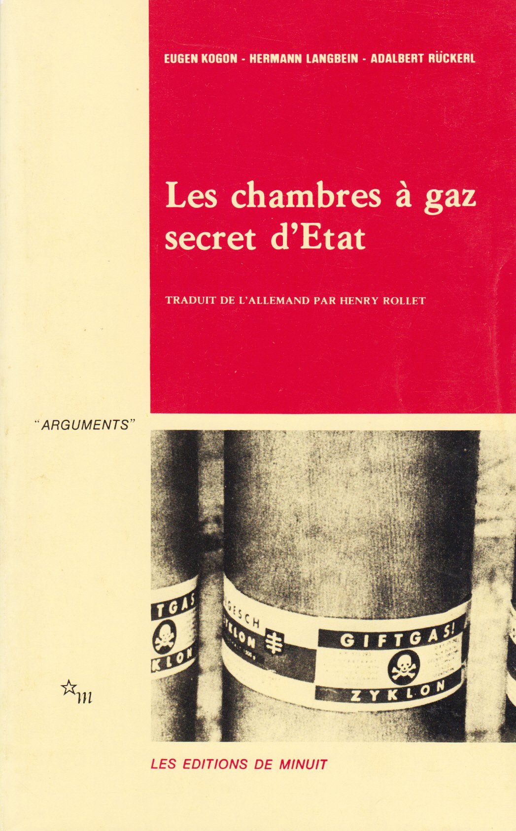 Les chambres à gaz, secret d'Etat 9782707306913