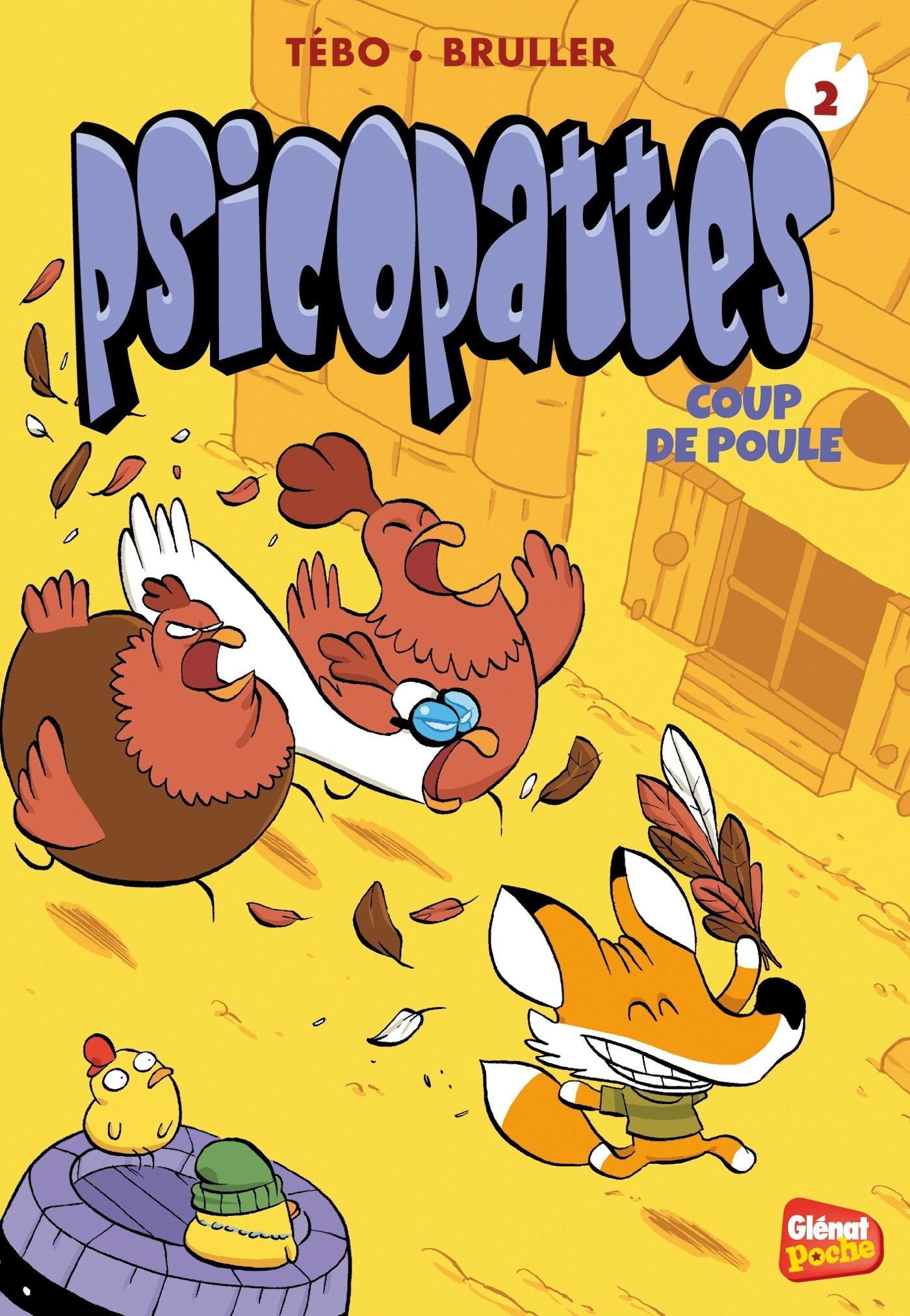 Psicopattes - Poche - Tome 02: Coup de poule 9782344001370