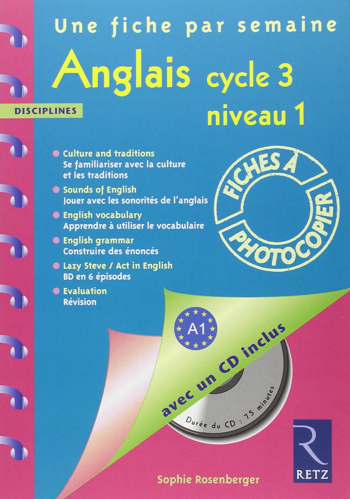 Anglais Cycle 3 (+ CD) 9782725622415
