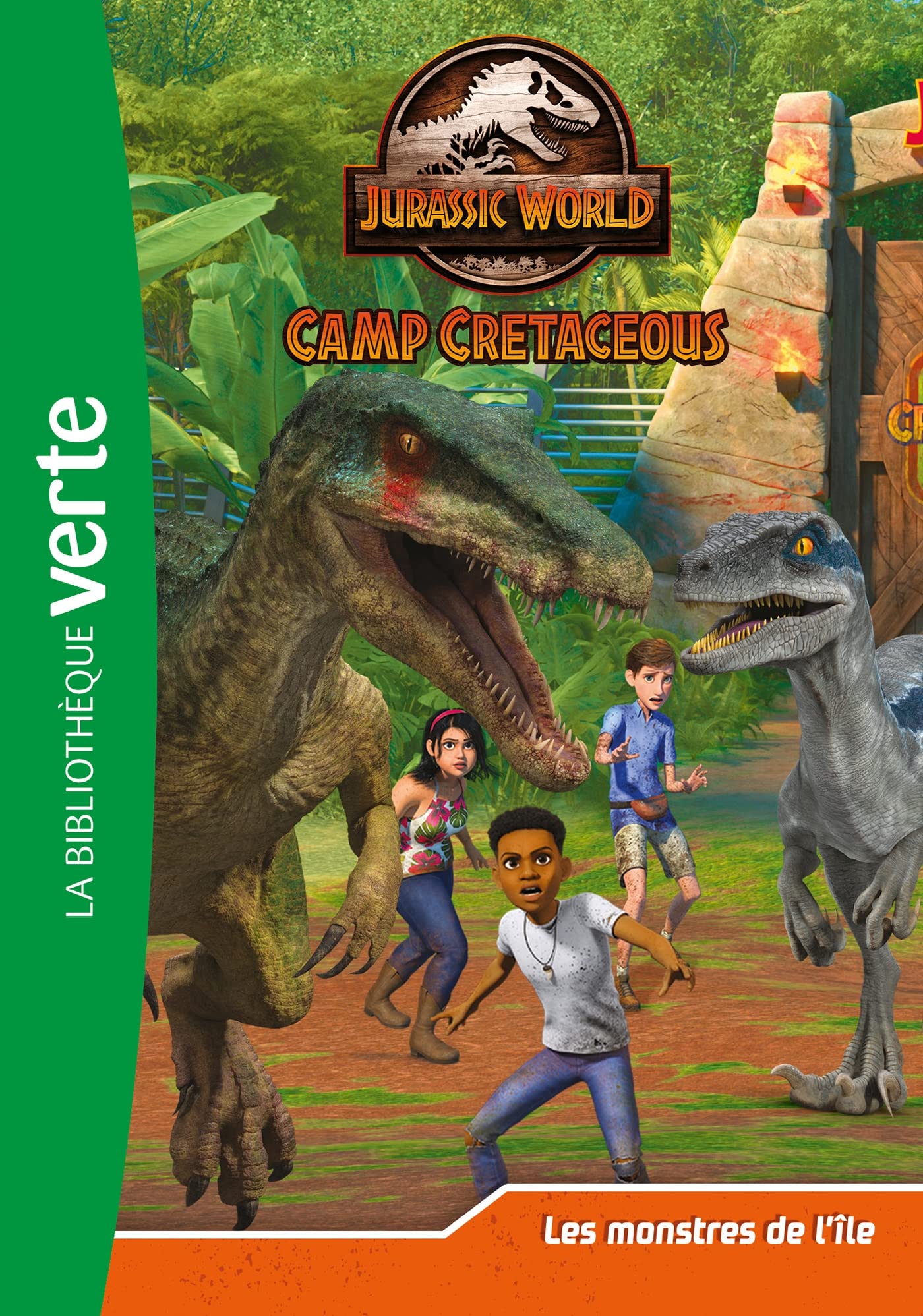 Jurassic World, la colo du crétacé 12 - Les monstres de l'île 9782017170112