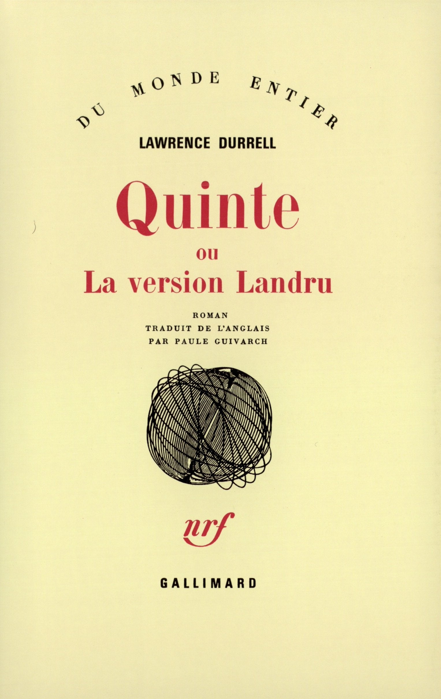 Quinte ou La version Landru 9782070706990