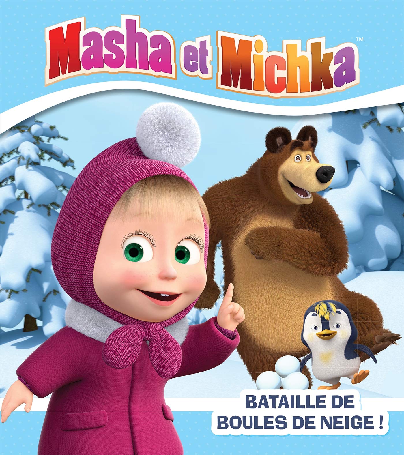 Masha et Michka - Bataille de boules de neige ! 9782017860808