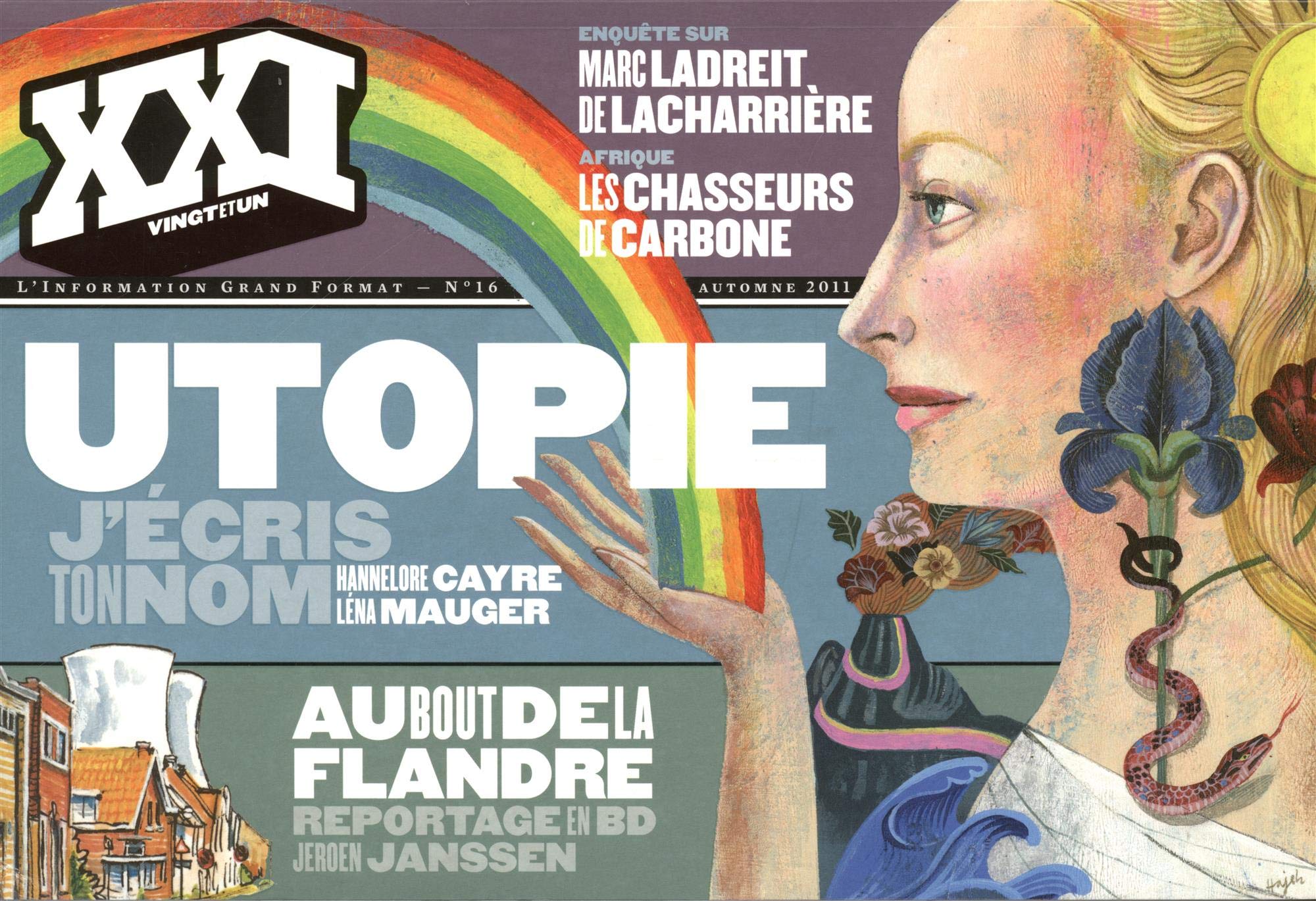 REVUE XXI N 16 UTOPIE, J'ECRIS TON NOM 9782356380395