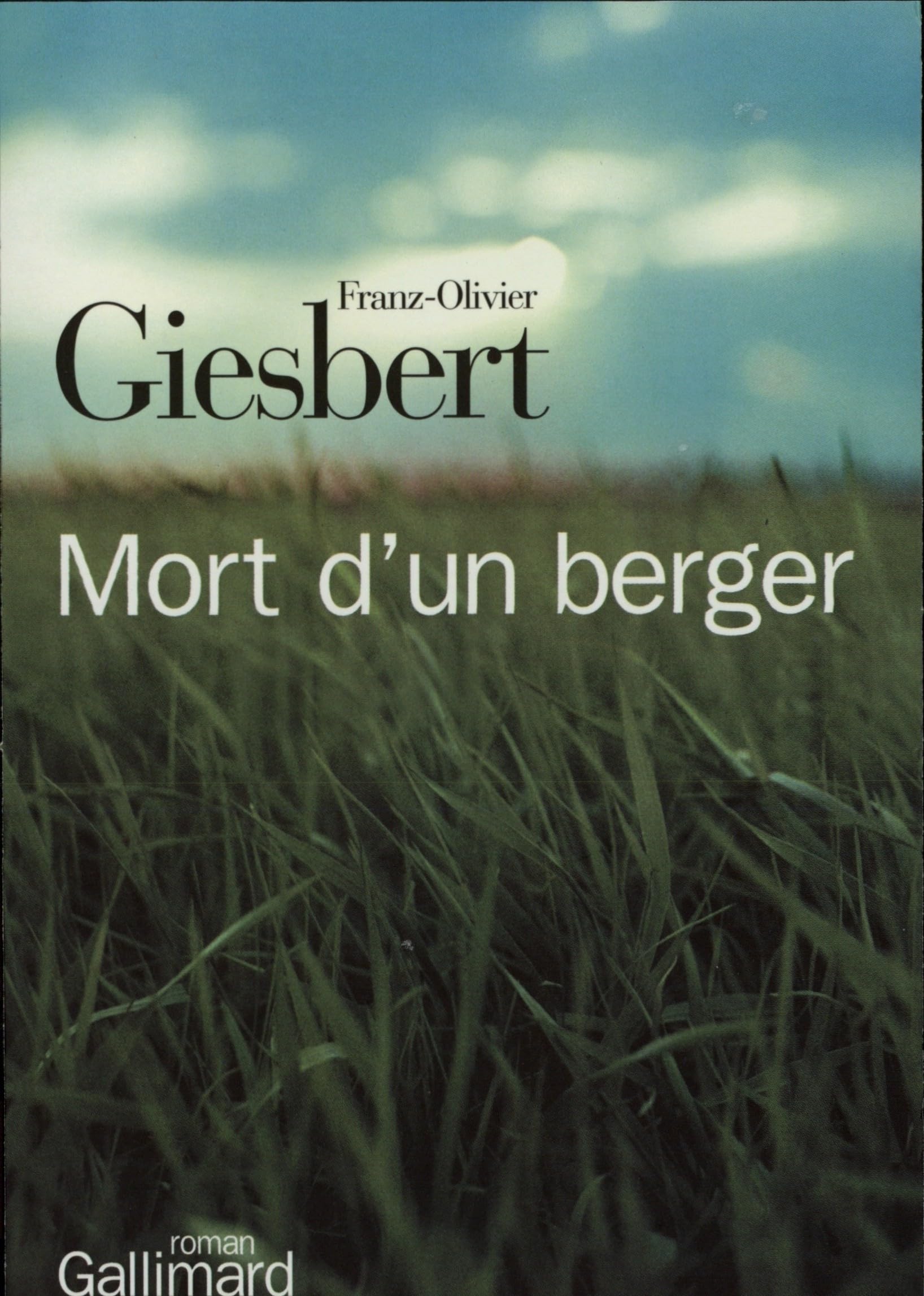 Mort d'un berger 9782070766611