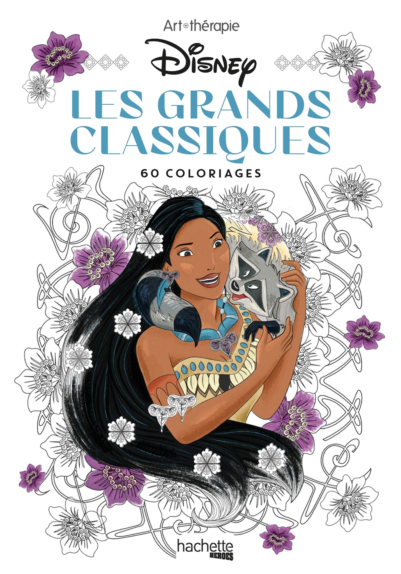 Les Petits blocs d'Art-thérapie Les Grands Classiques Disney: 60 coloriages 9782019452117