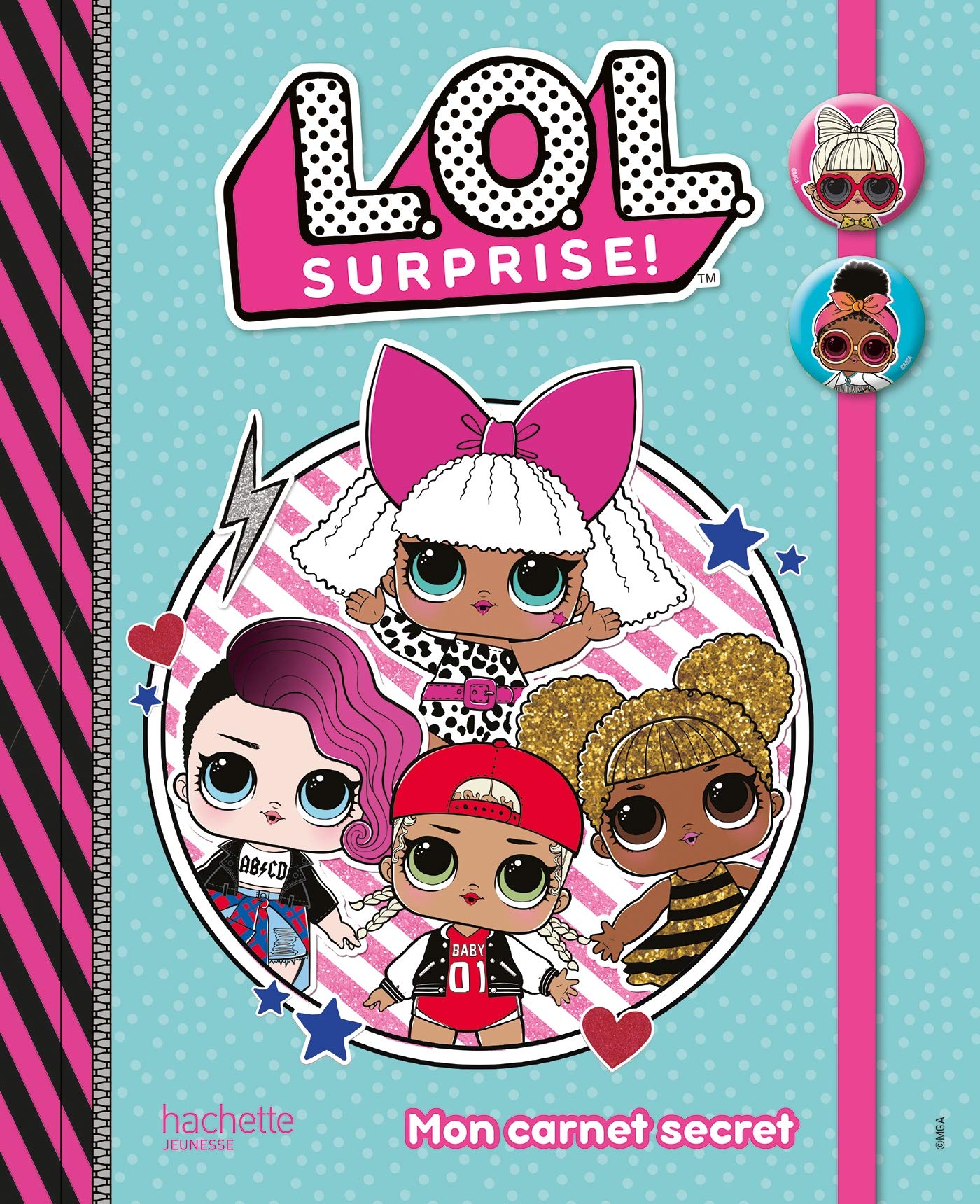 L.O.L. Surprise ! - Carnet badges 9782017096672