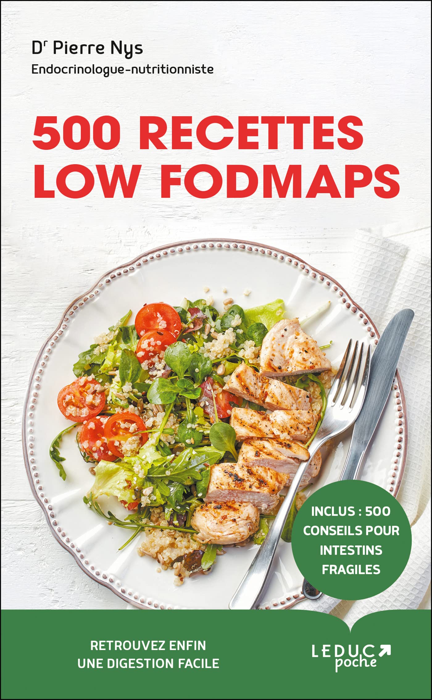 500 Recettes low fodmaps 9791028517663