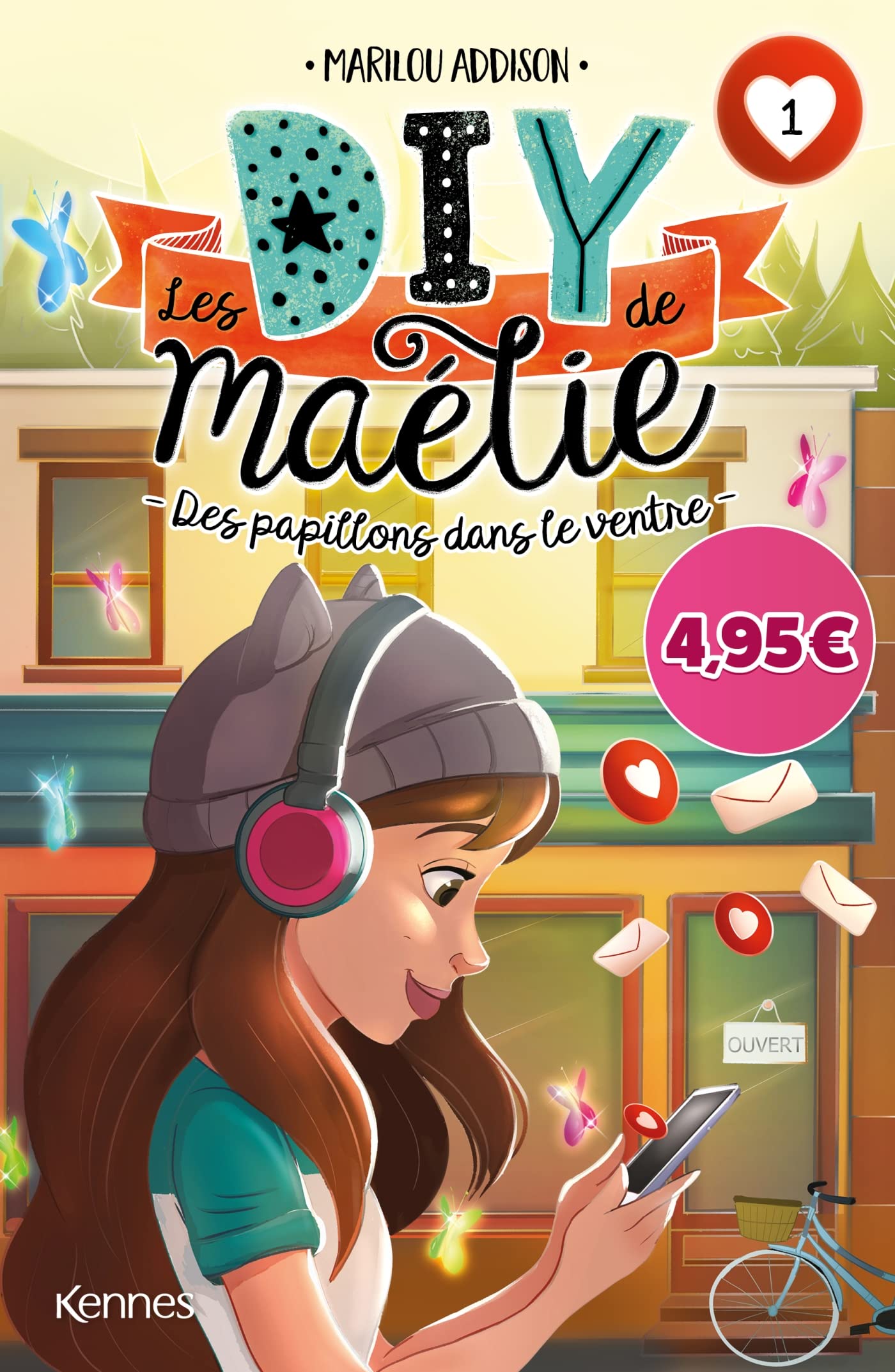 Les DIY de Maélie T01 - Offre découverte: Des papillons dans le ventre 9782380750645