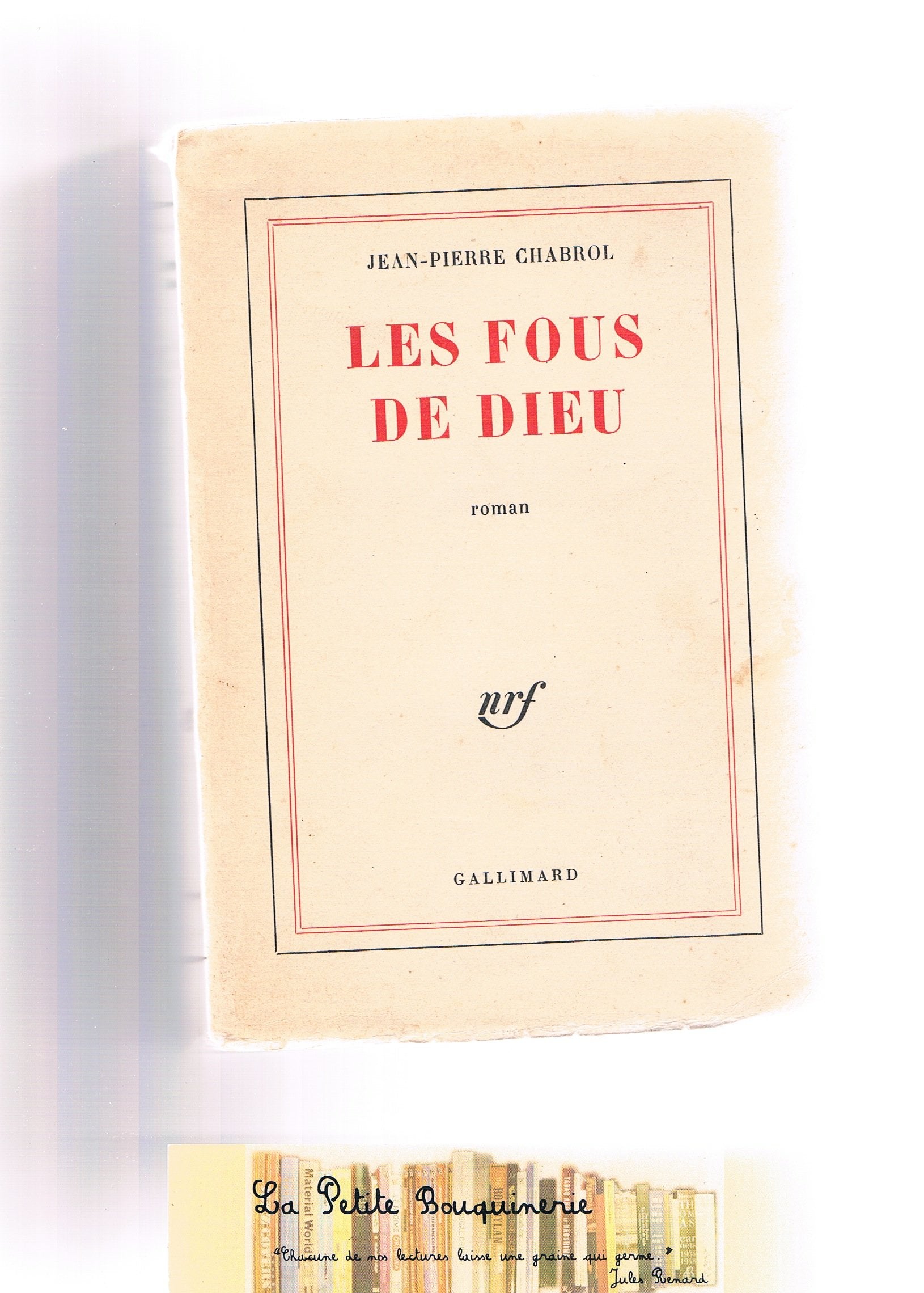 LES FOUS DE DIEU 9782070163267