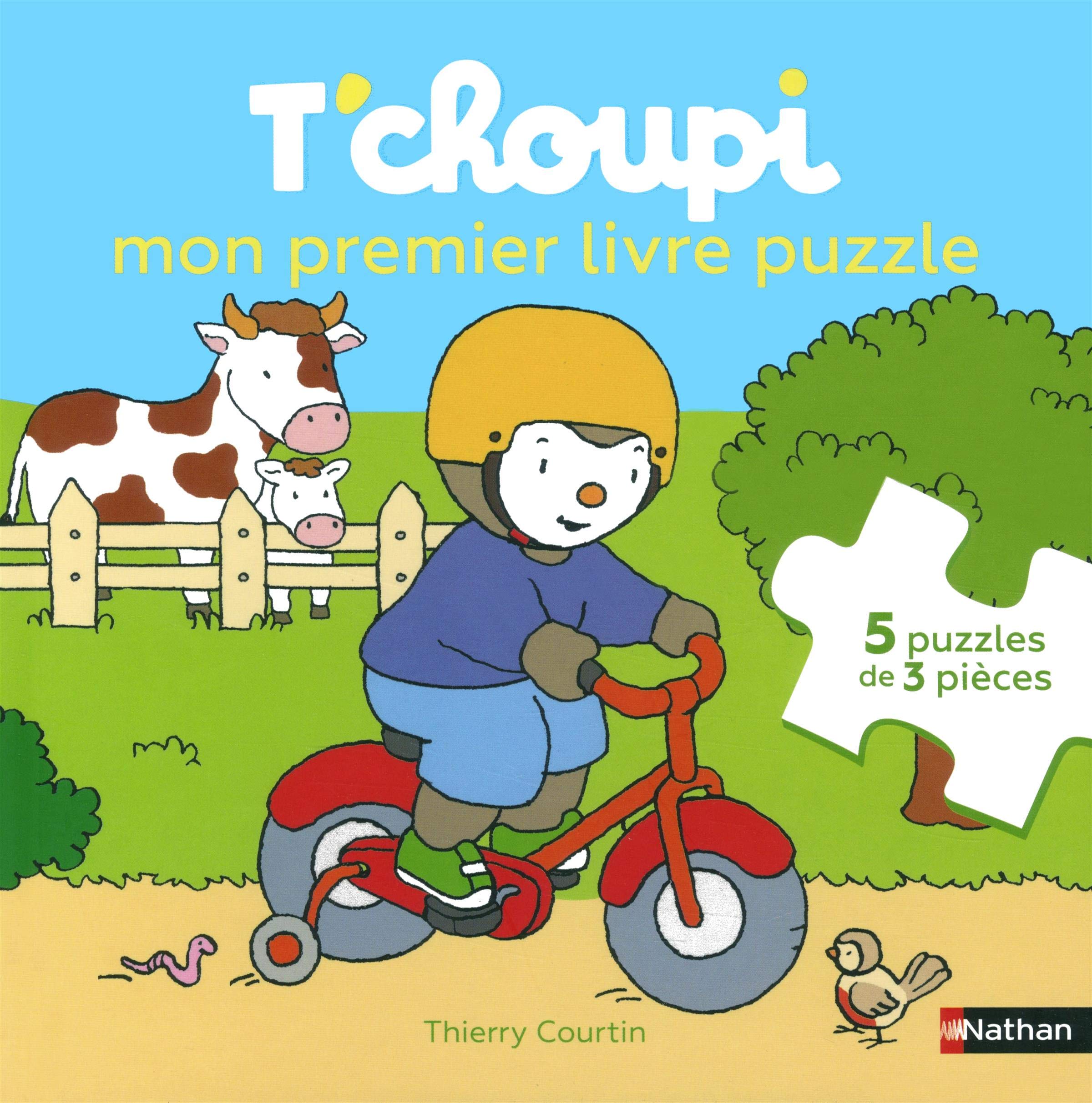 T'choupi - Mon premier livre puzzle - Dès 1 an et demi 9782092581339