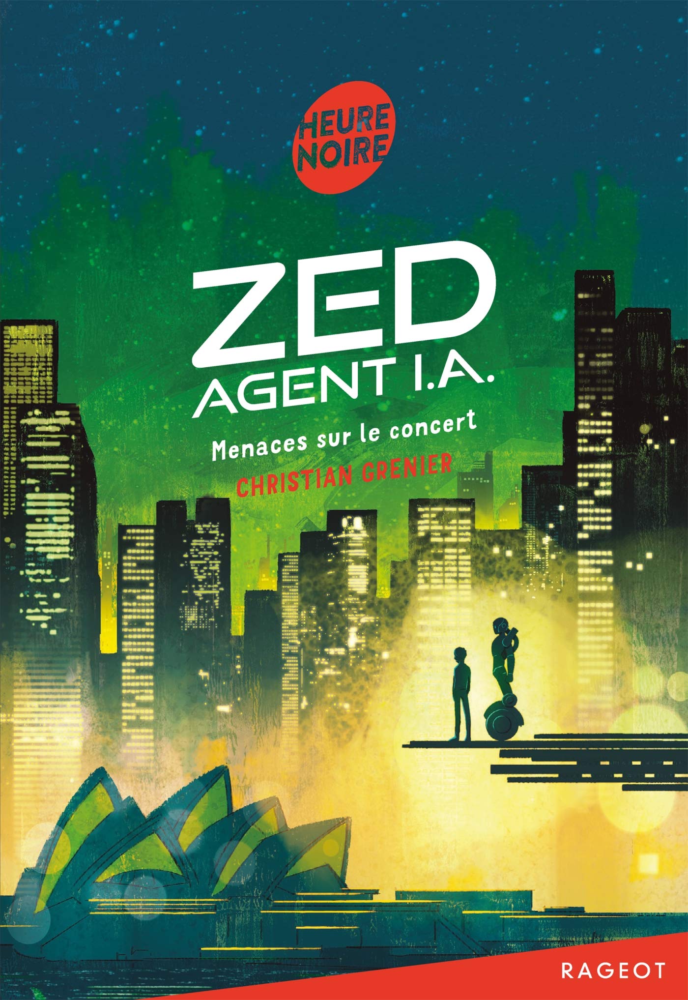 Zed, agent I.A. - Menaces sur le concert 9782700258554