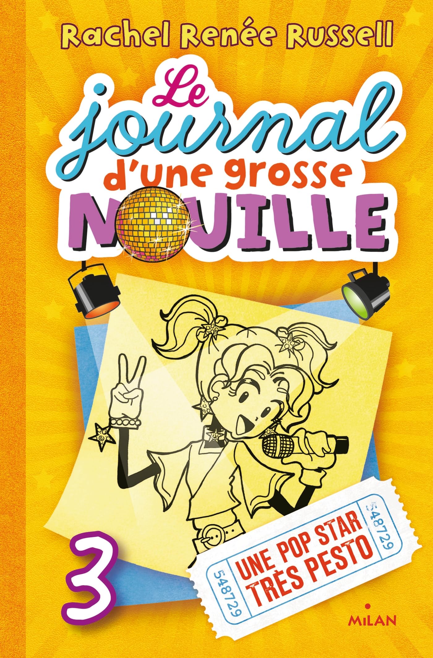Le journal d'une grosse nouille, Tome 03: Une pop star très pesto 9782745957238