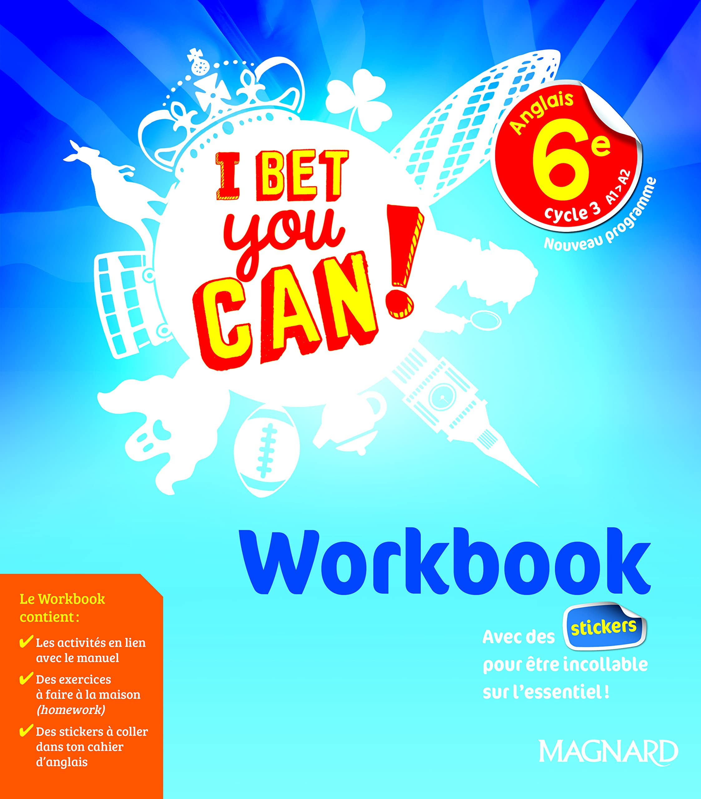 I Really Bet You Can! Anglais 6e (2017) - Workbook 9782210107861