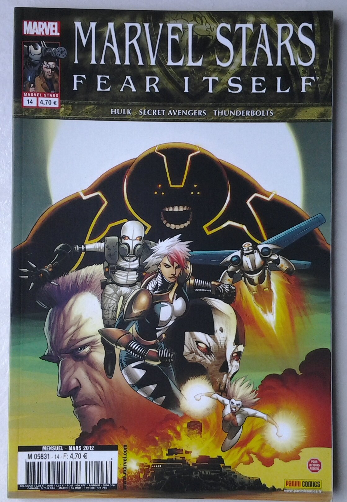 Marvel stars 14 (fear itself) 9782809425246