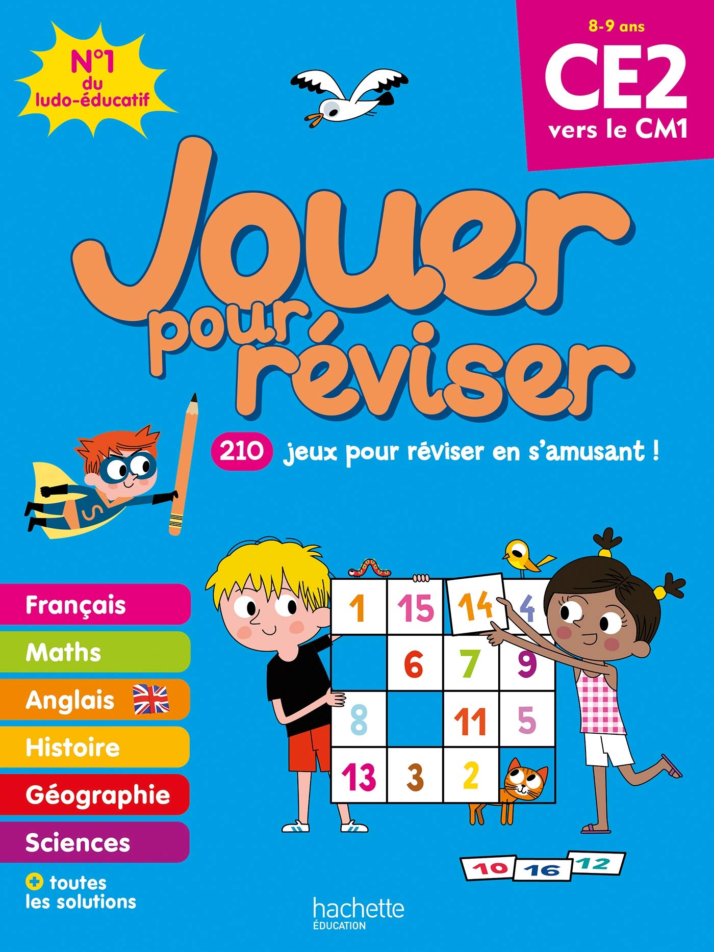 Jouer pour réviser - Du CE2 au CM1 - Cahier de vacances 2025 9782017118138