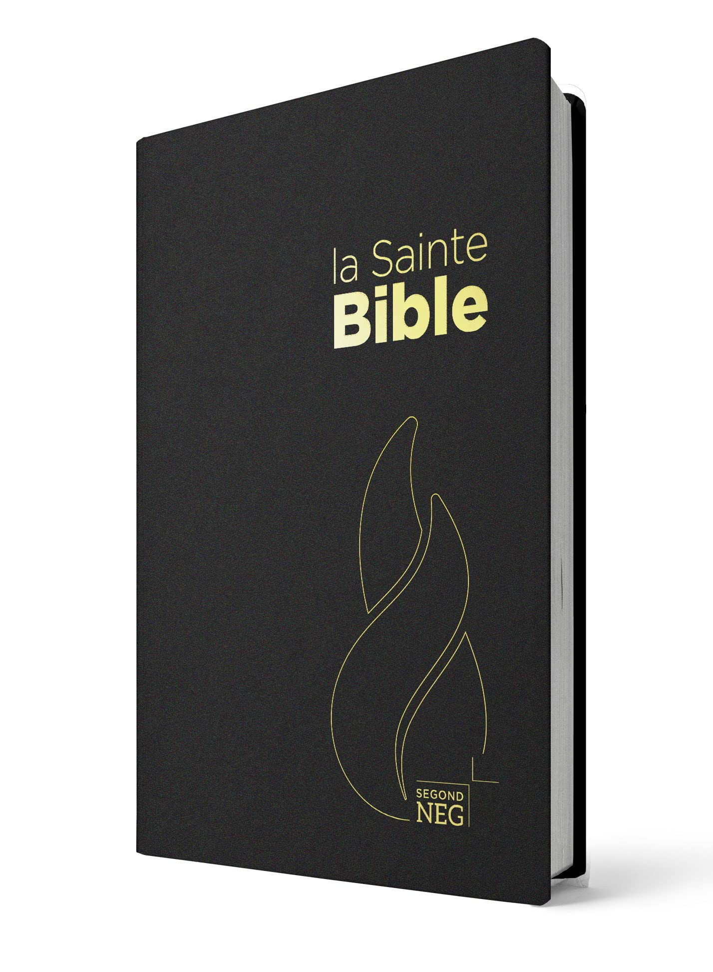 Bible Segond NEG, compacte, noire : couverture souple, flexa 9782608112293