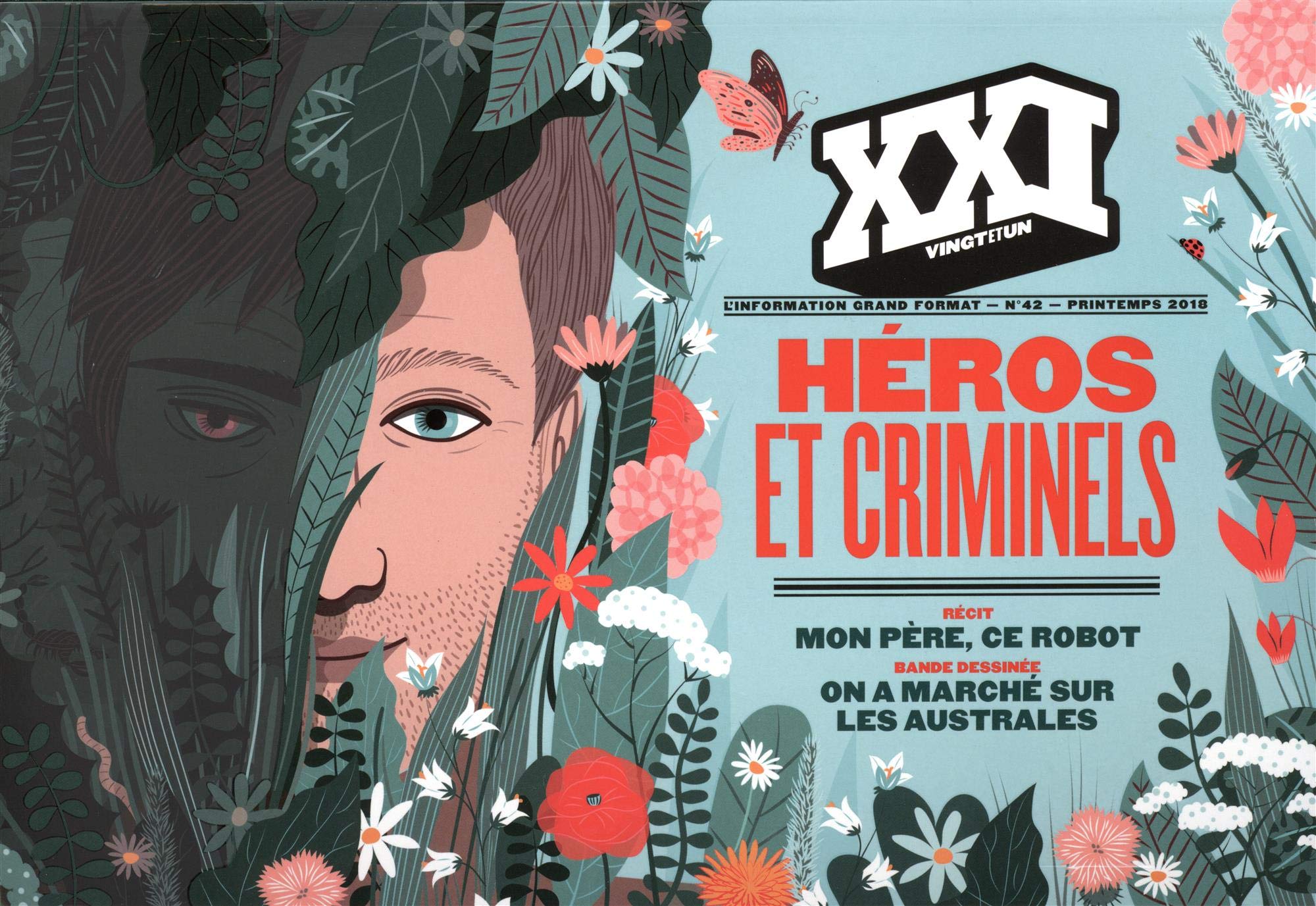 REVUE XXI N 42 HEROS ET CRIMINELS 9782356381354