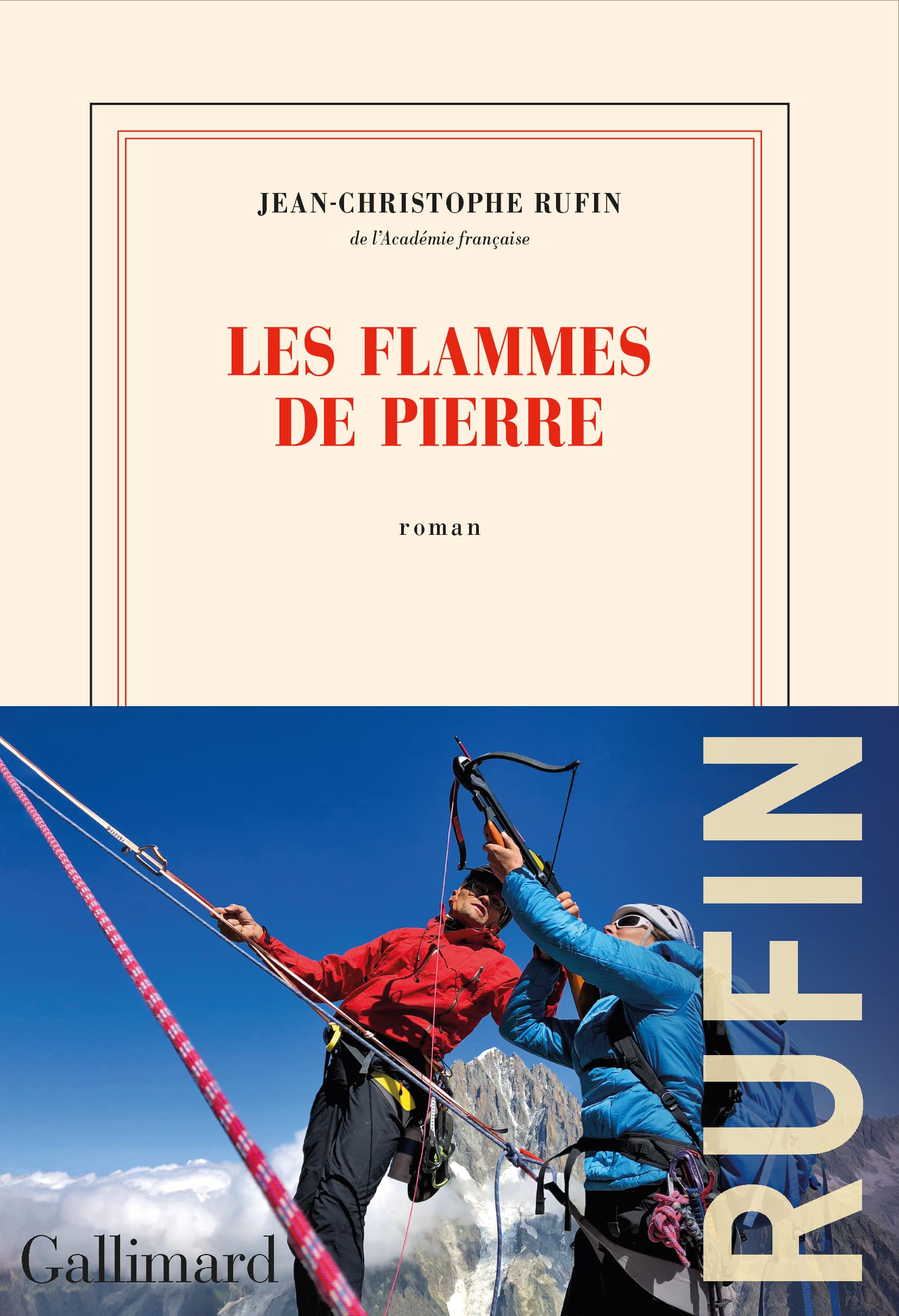 Flammes de pierre literatura francuska 9782072930119
