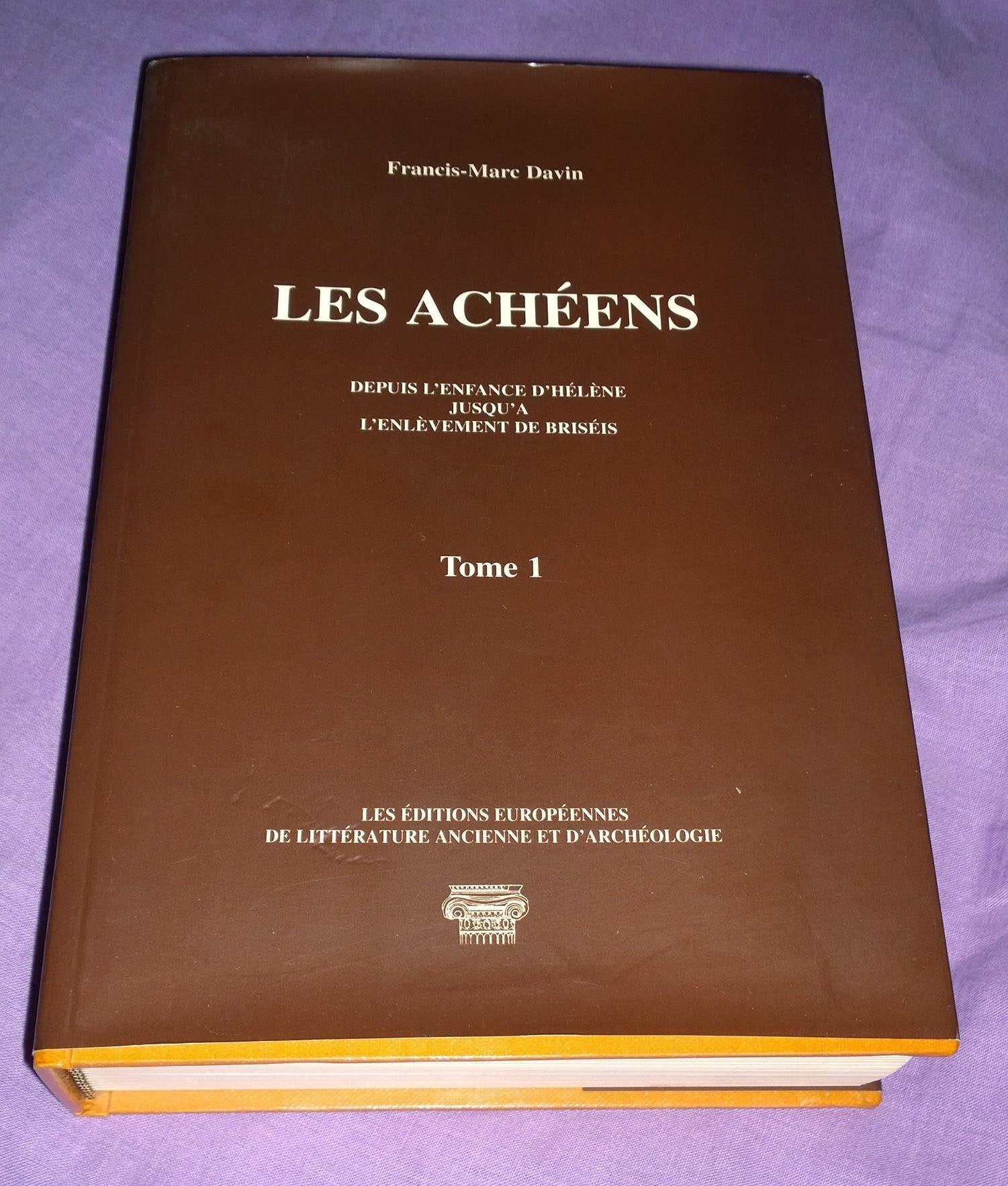 Les Achéens 9782950855817